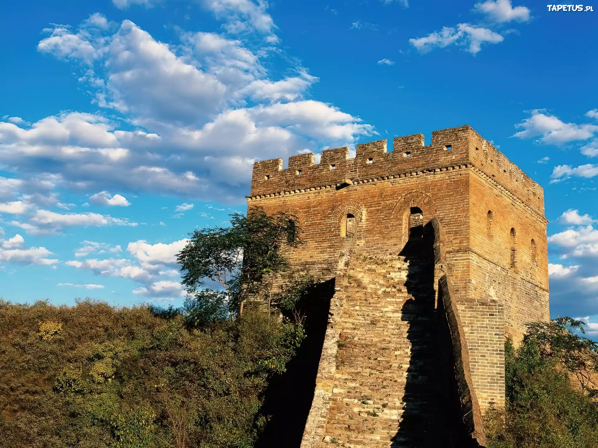 Chiński Mur, Wieża, Obronna, Baszta