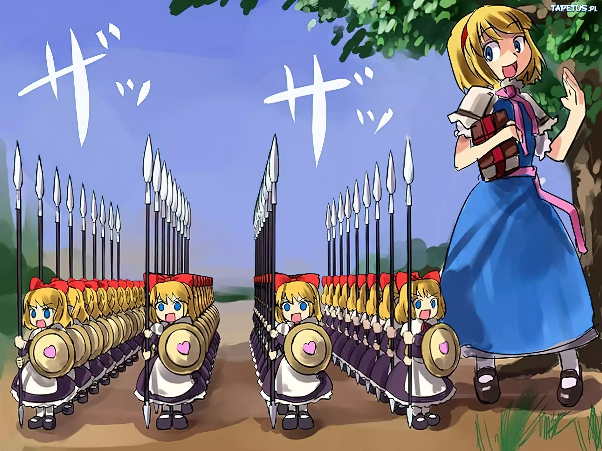 Touhou, Wojowniczki, Dzidy