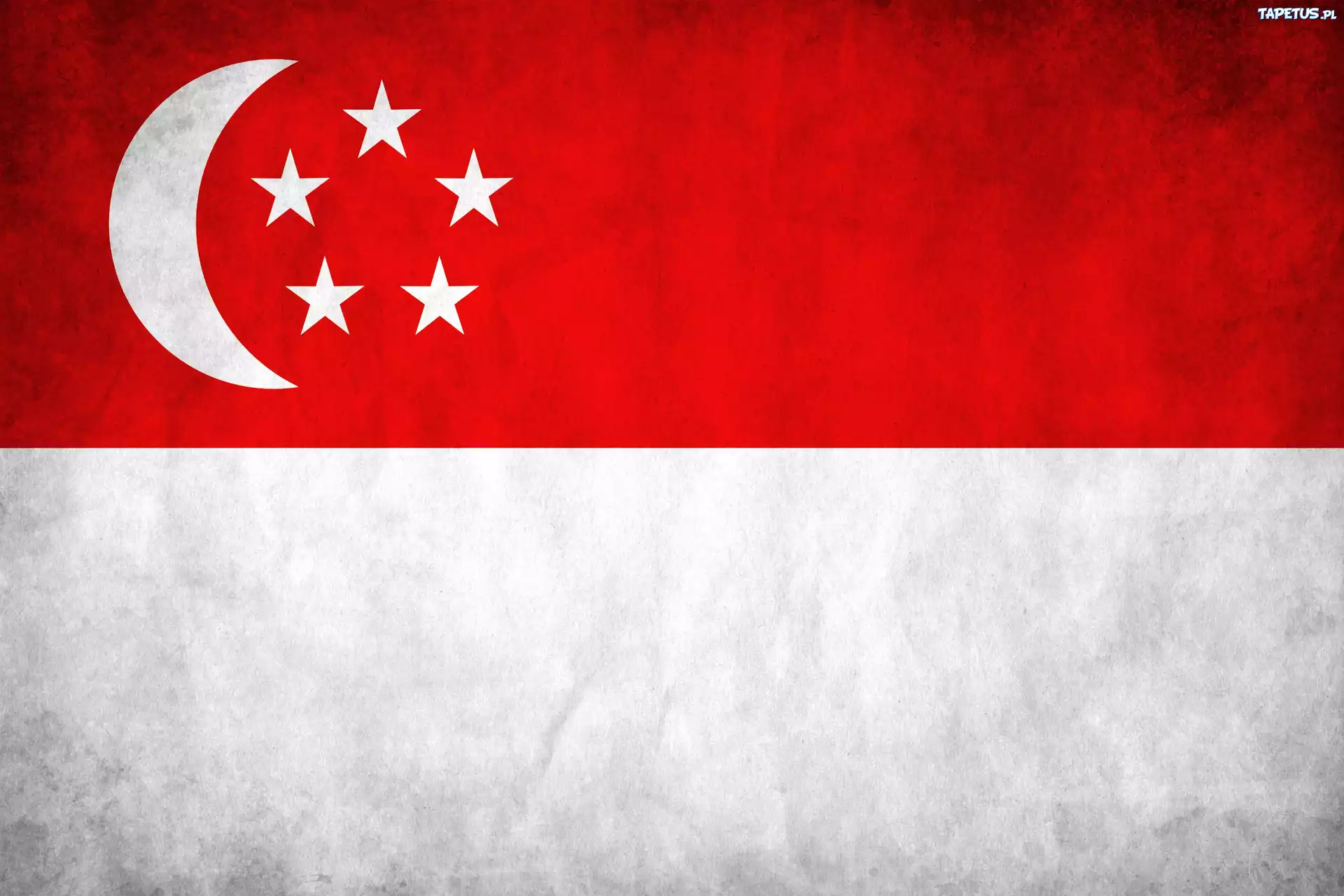 Flaga, Państwa, Singapur