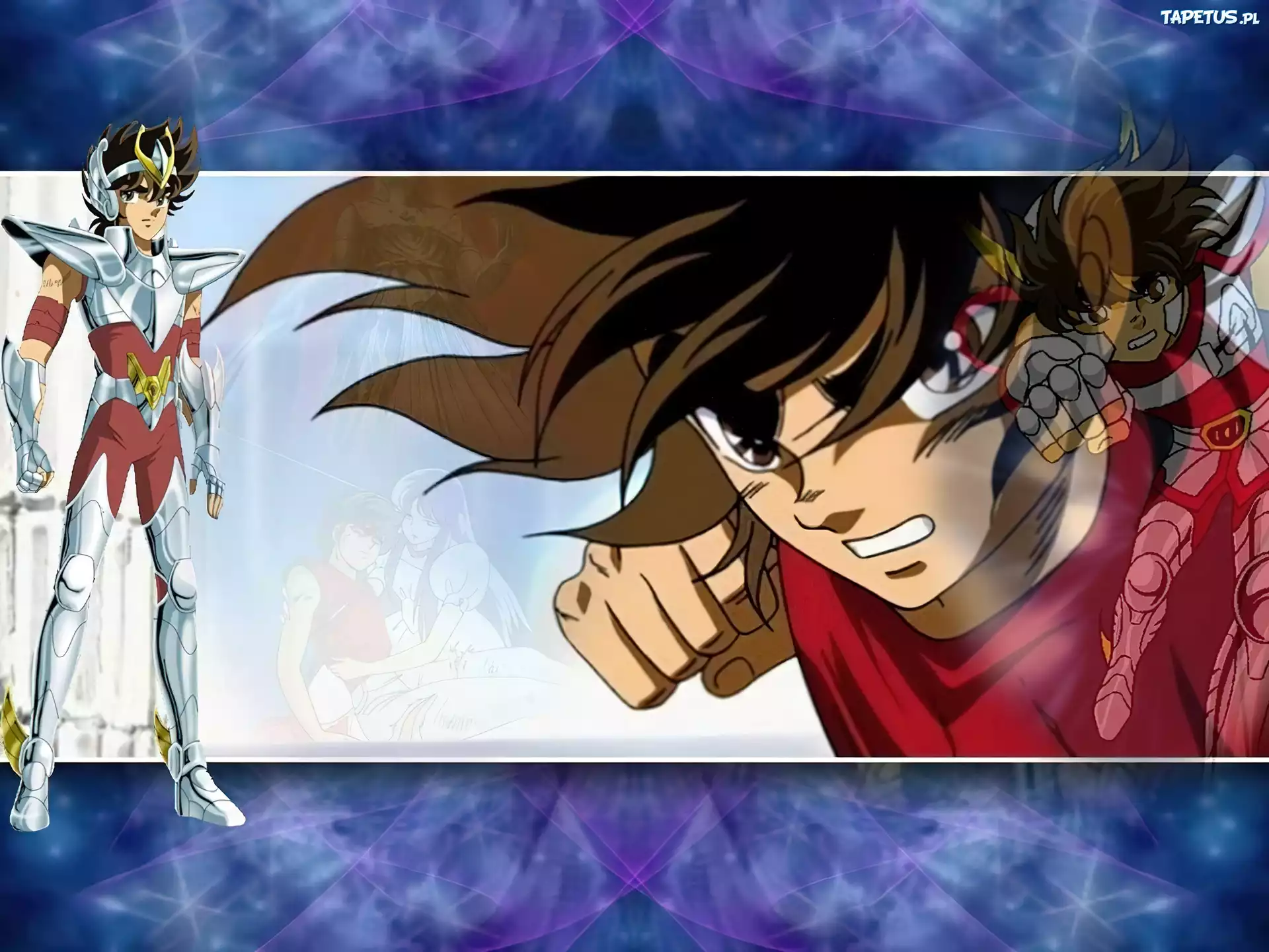 ludzie, pięść, Saint Seiya