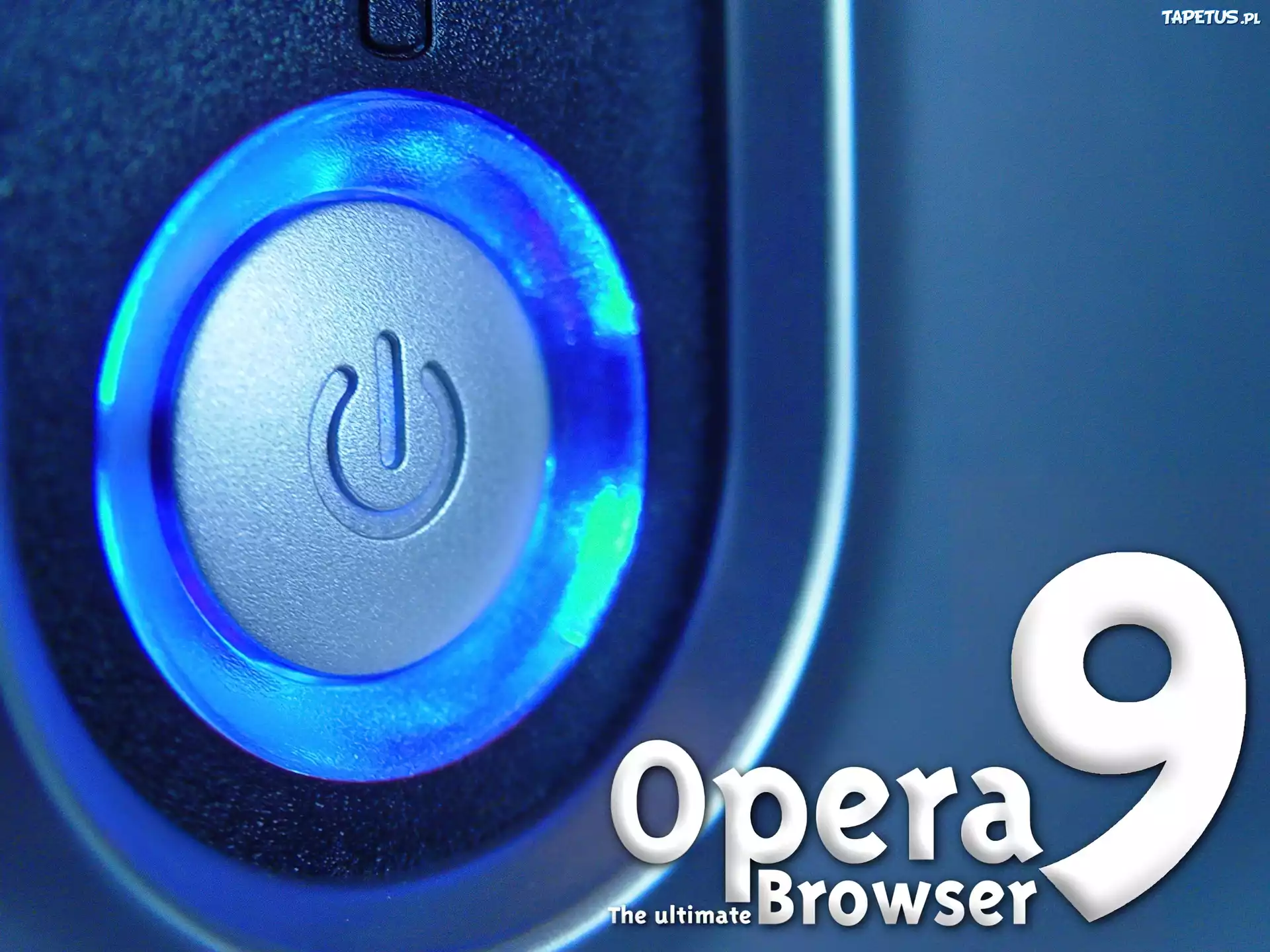 przycisk, power, Opera