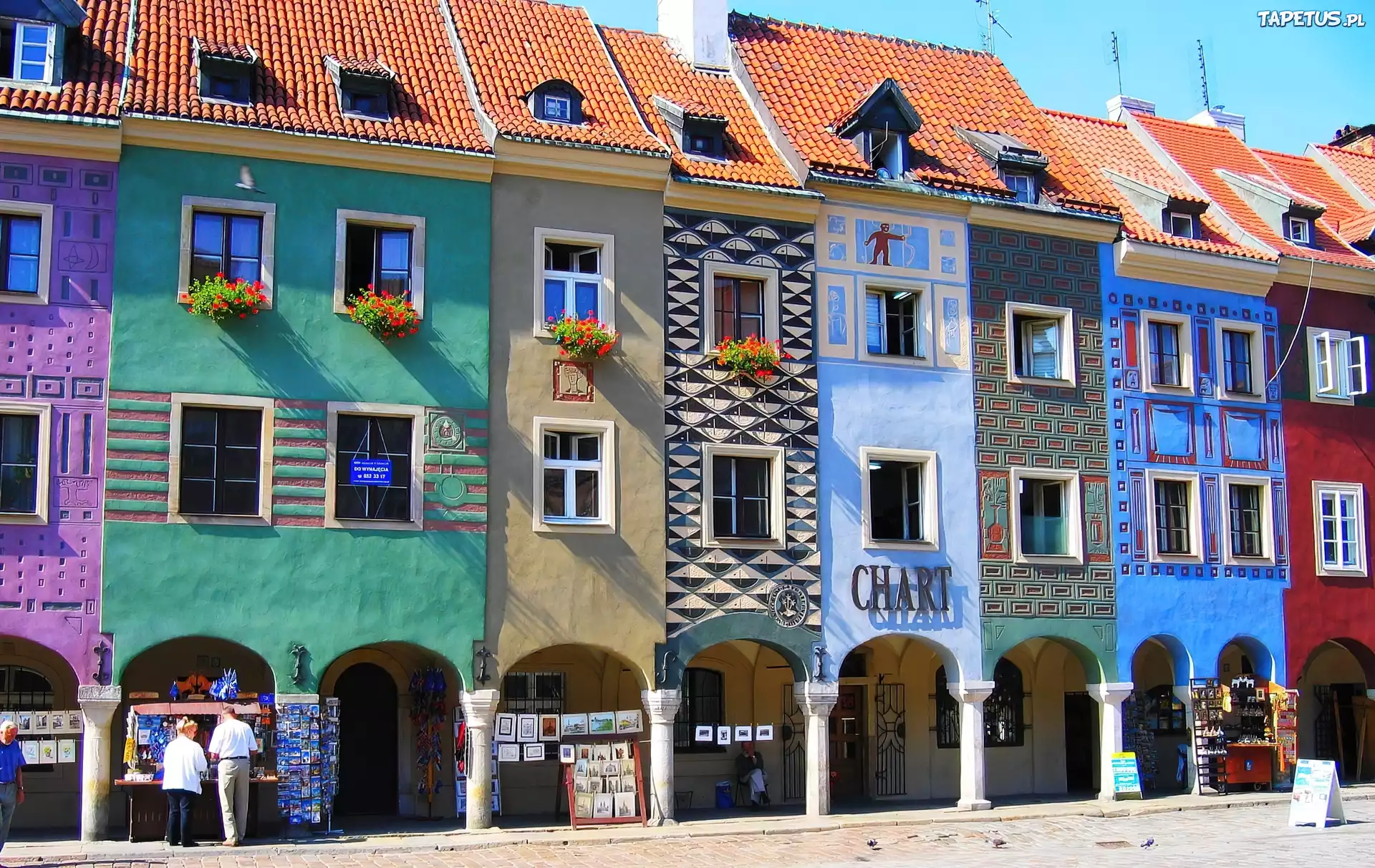Kamieniczki, Stary, Rynek, Poznań