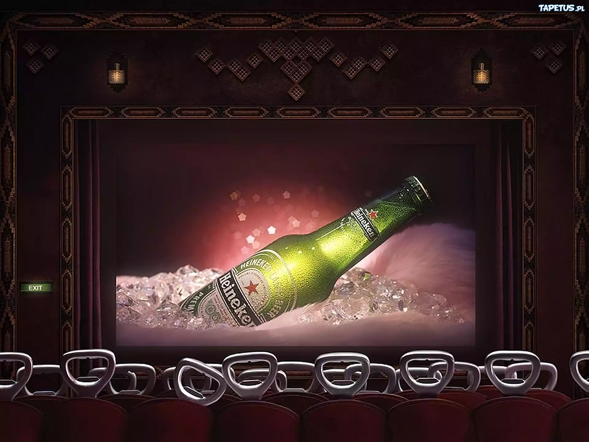 Piwo, Heineken, kino