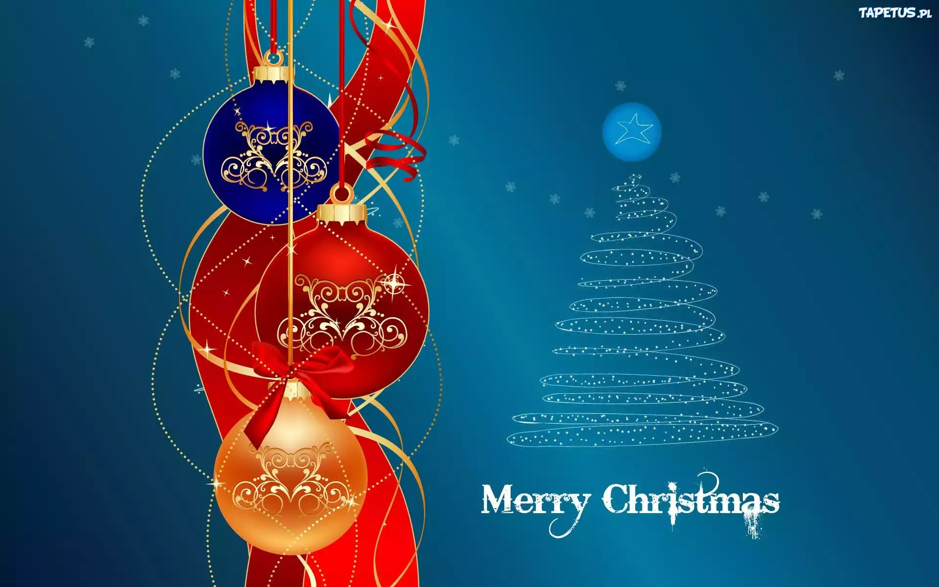 Merry, Christmas, Bombki