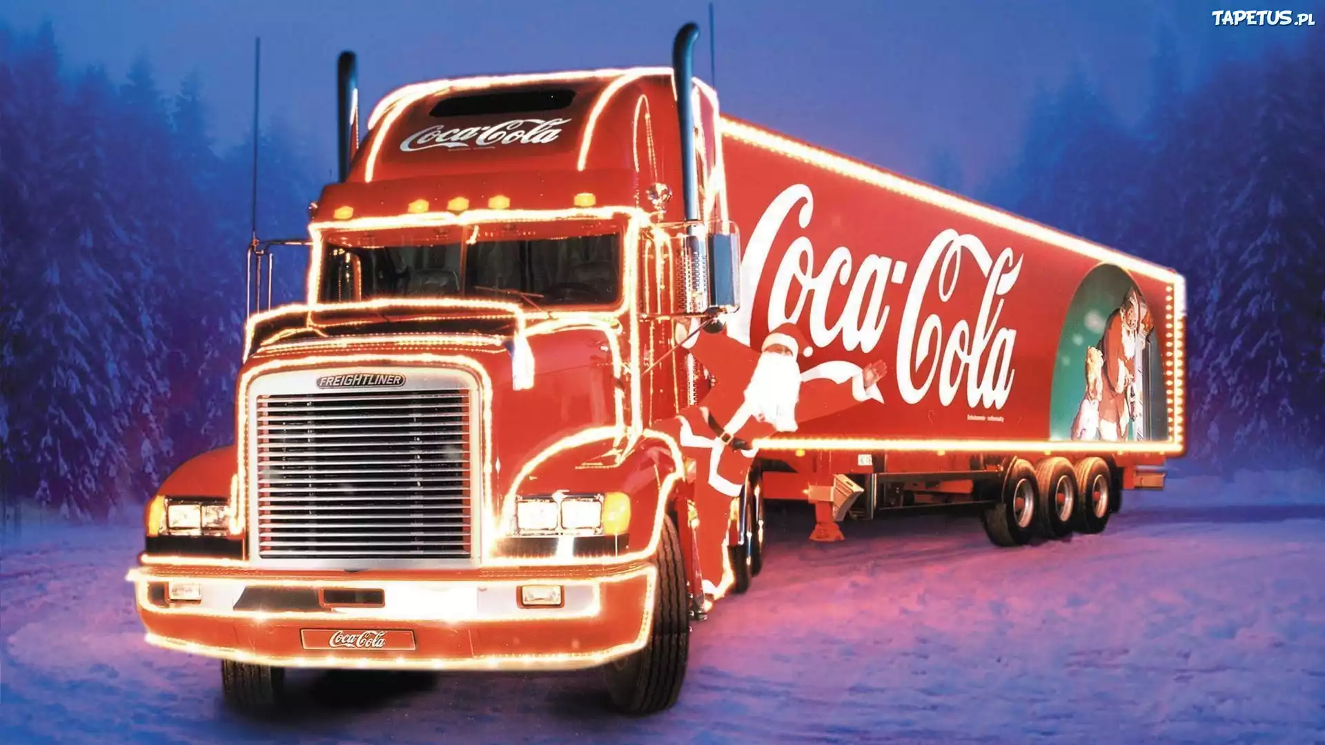 Truck, Freightliner, Coca-Cola