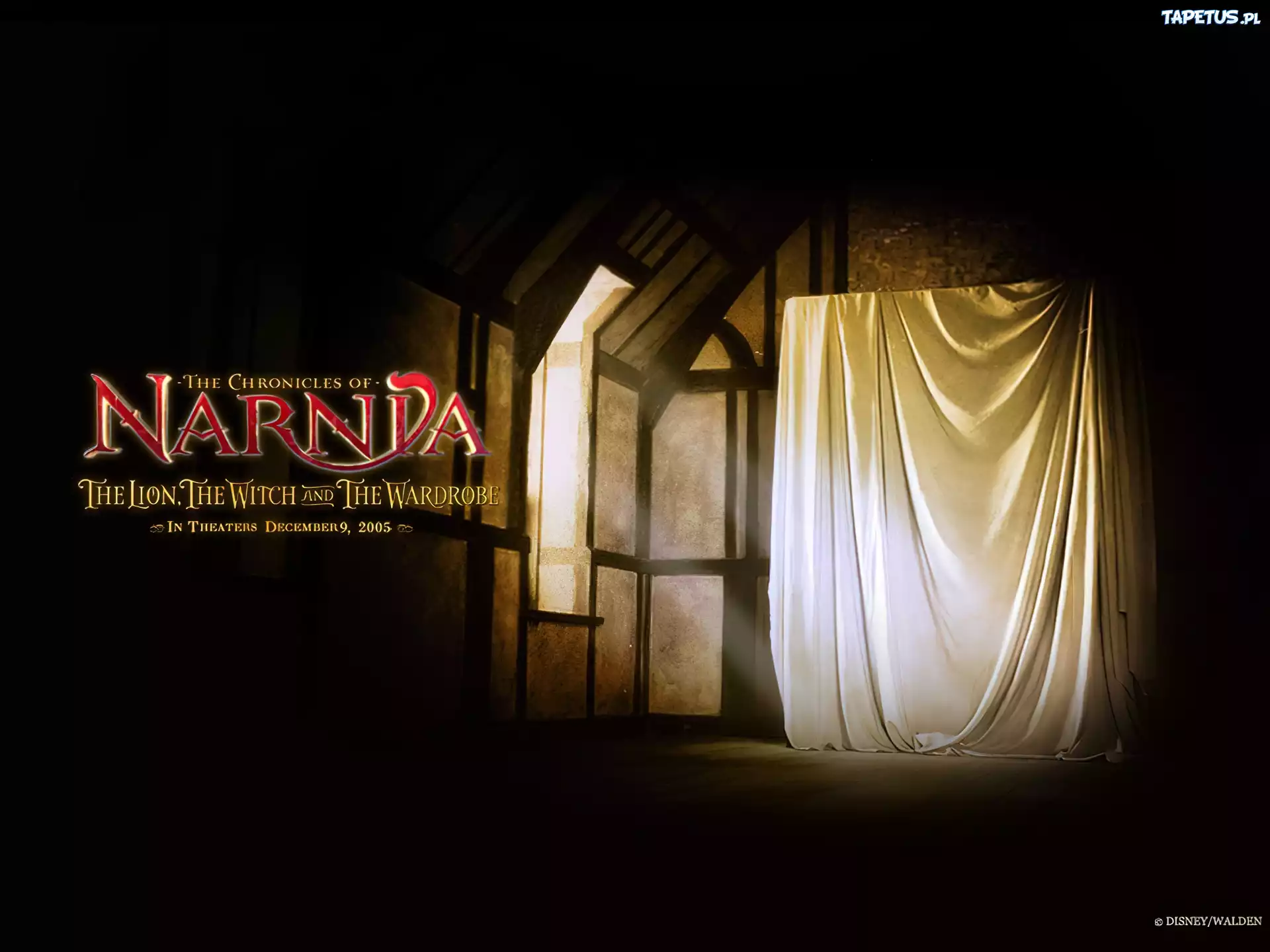 The Chronicles Of Narnia, pokój, światło, okno, prześcieradło