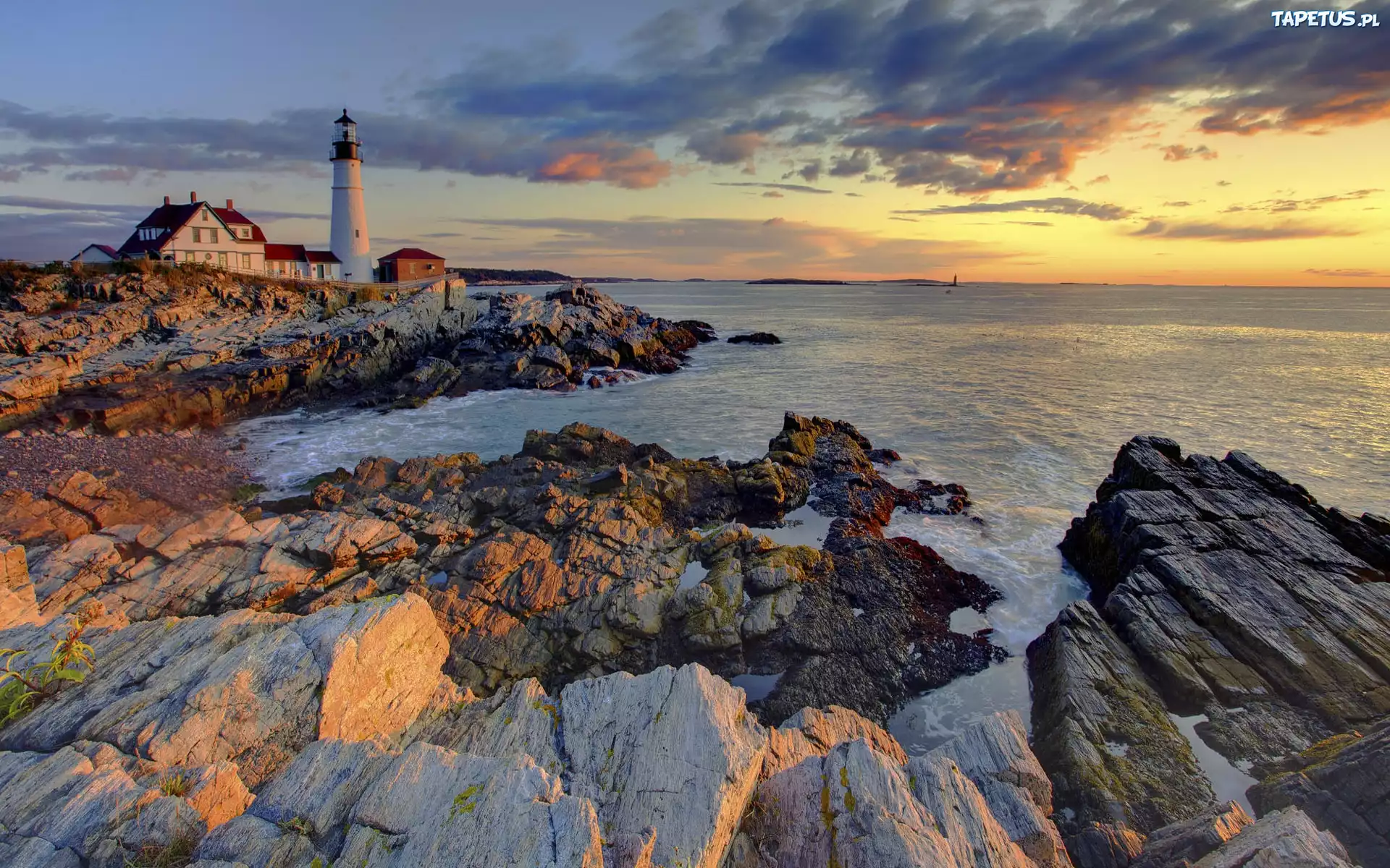 Portland Head Lighthouse, South Portland, Maine бесплатно