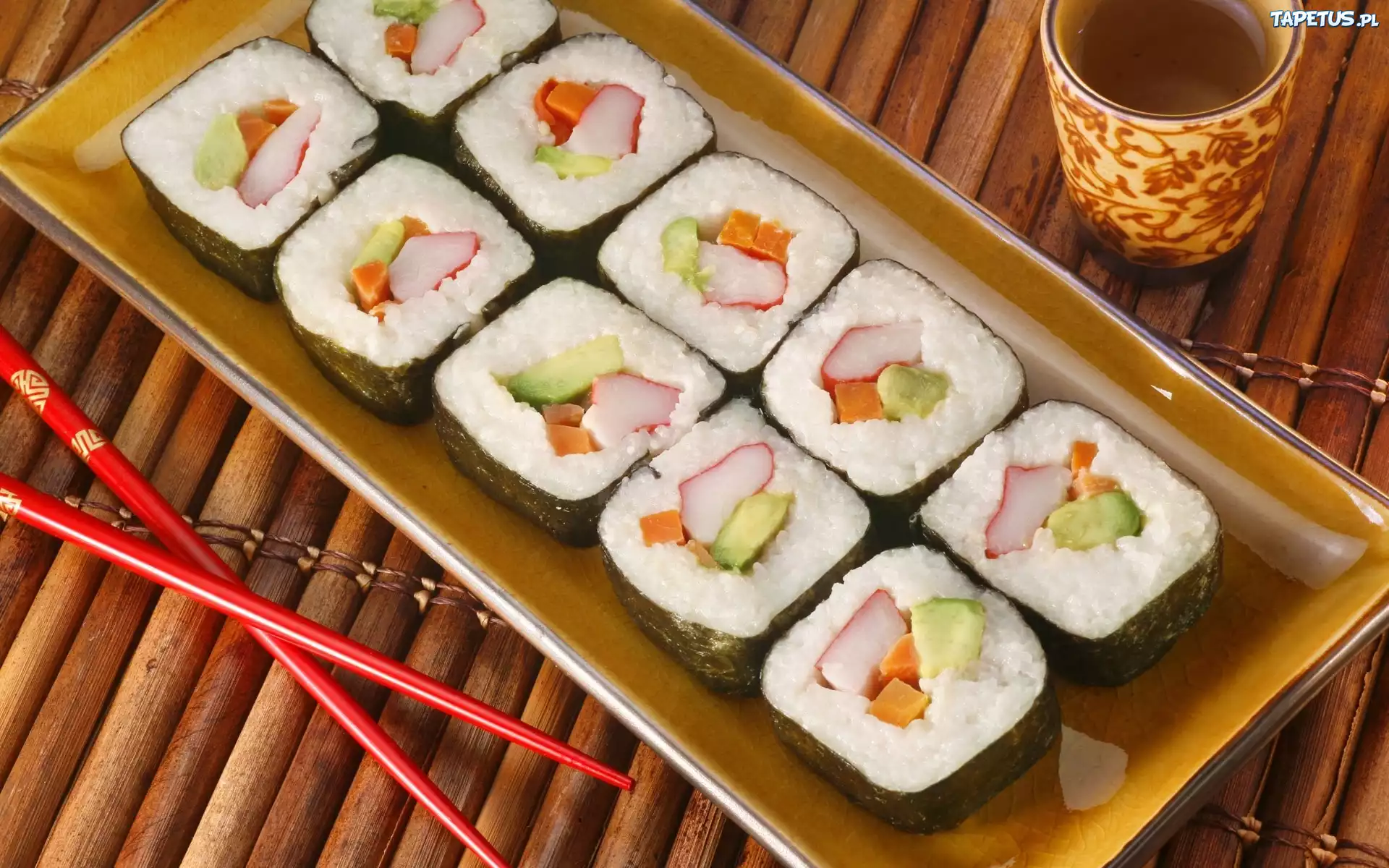 Kuchnia, Japońska, Sushi, Pałeczki