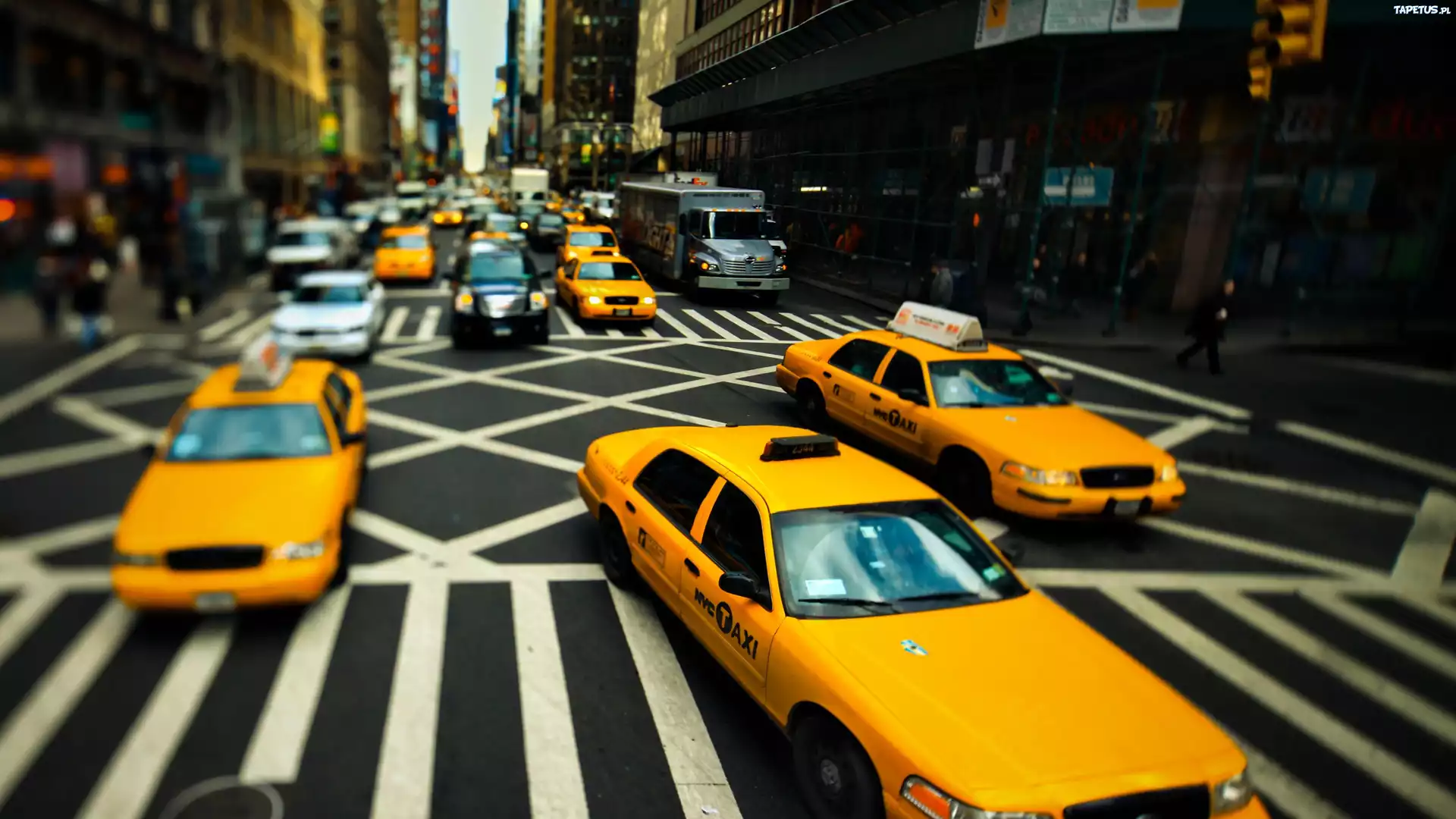 Nowy Jork, Taxi, Ulica, Budynki
