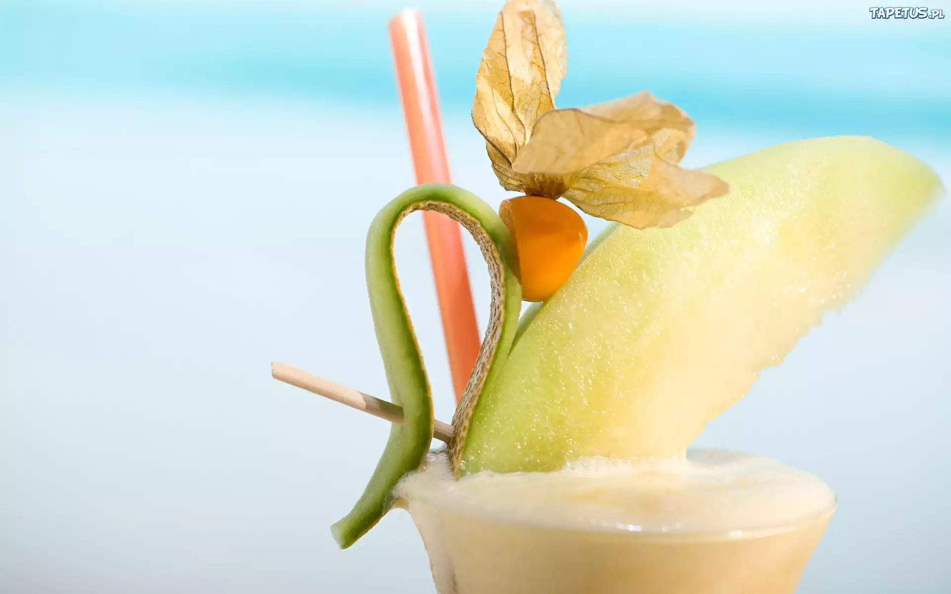 Pudding, Kiwi, Słomka