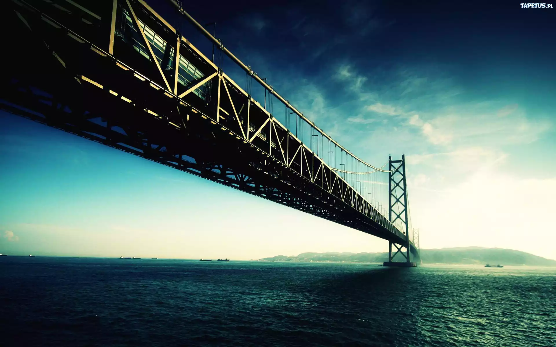 Most, Golden Gate, San Francisco, Ocean, Chmury