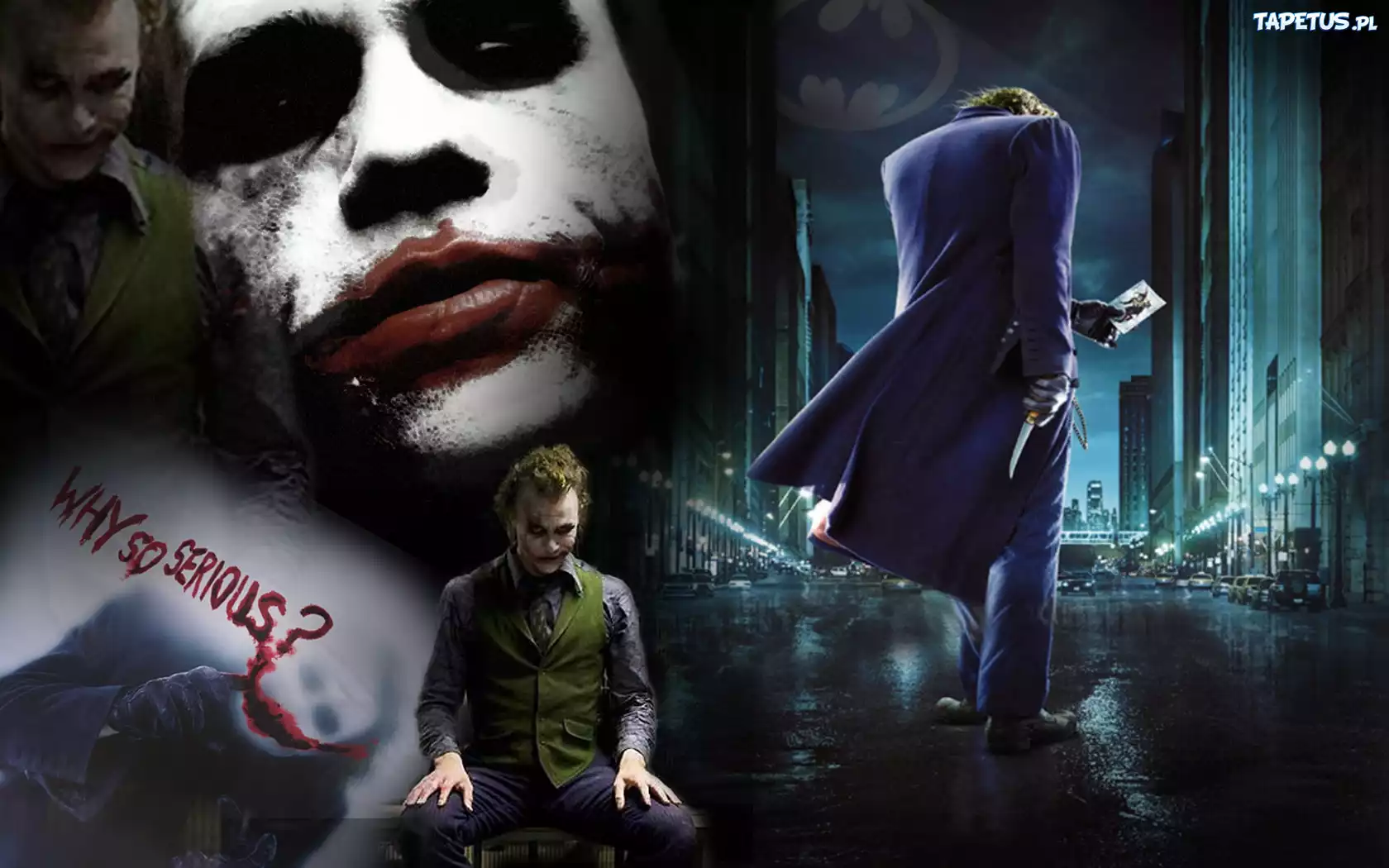 Batman Dark Knight, Heath Ledger, Joker