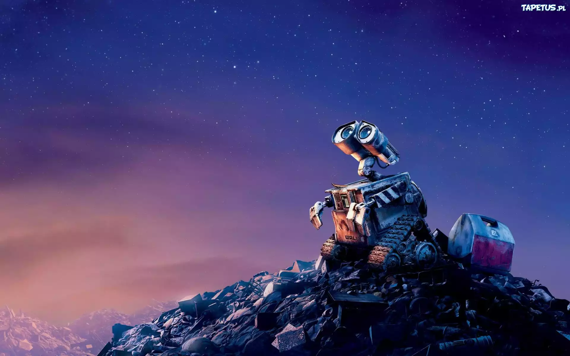 Robot, Wall-E, Wysypisko, Śmieci