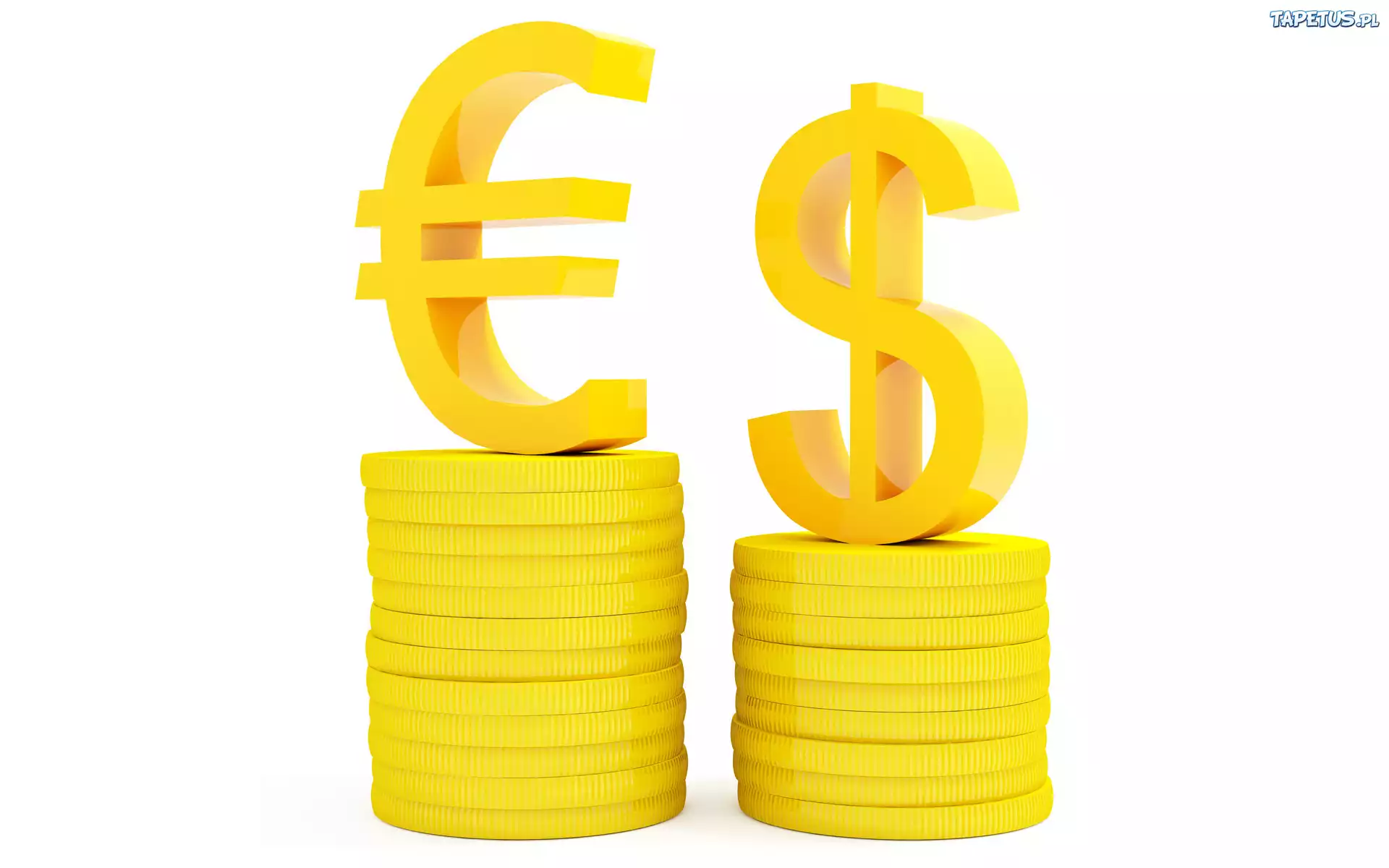 Monety, Euro, Ikony, Pieniądze