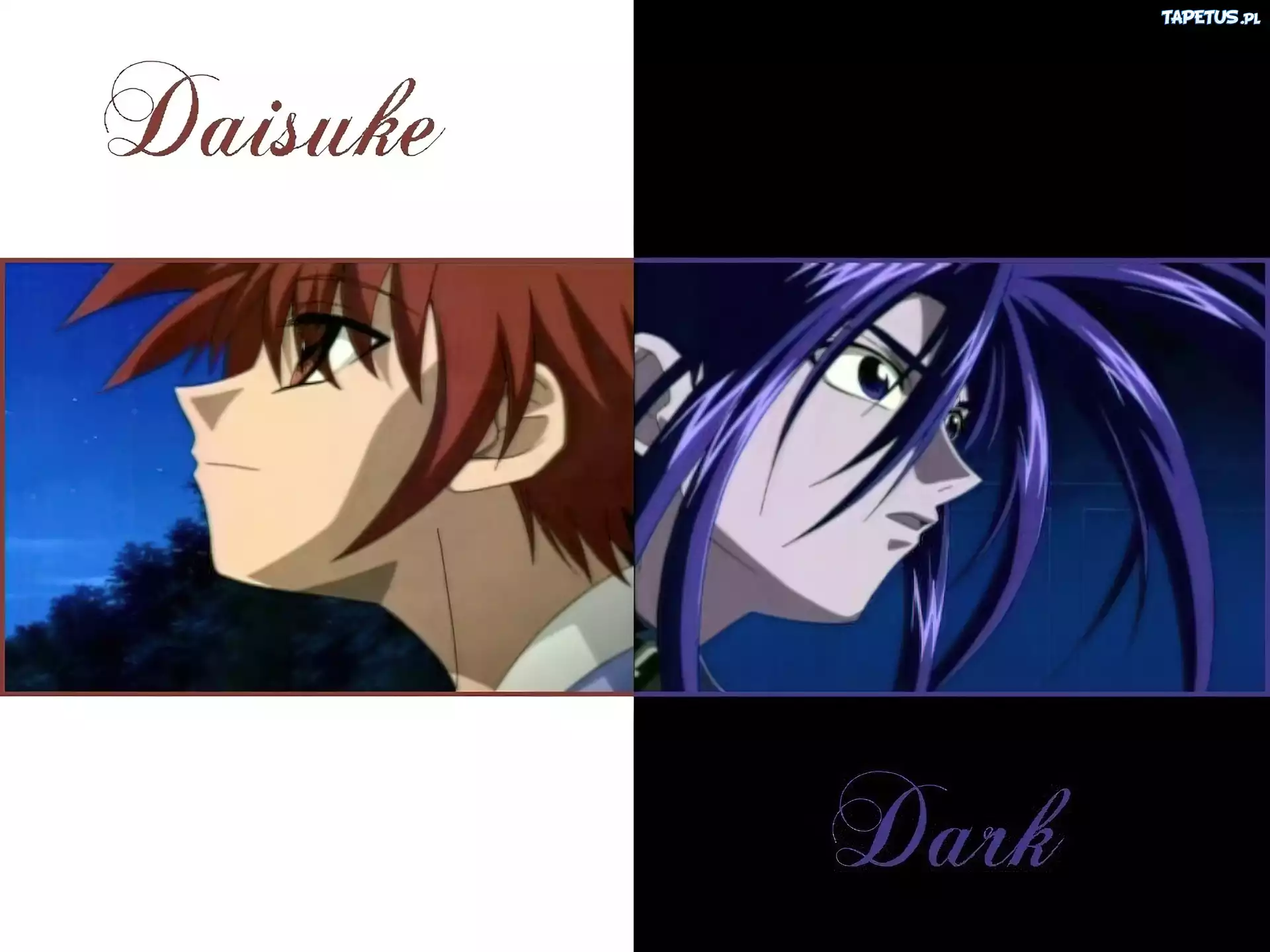 D N Angel, Daisuke, Dark, ludzie, twarze