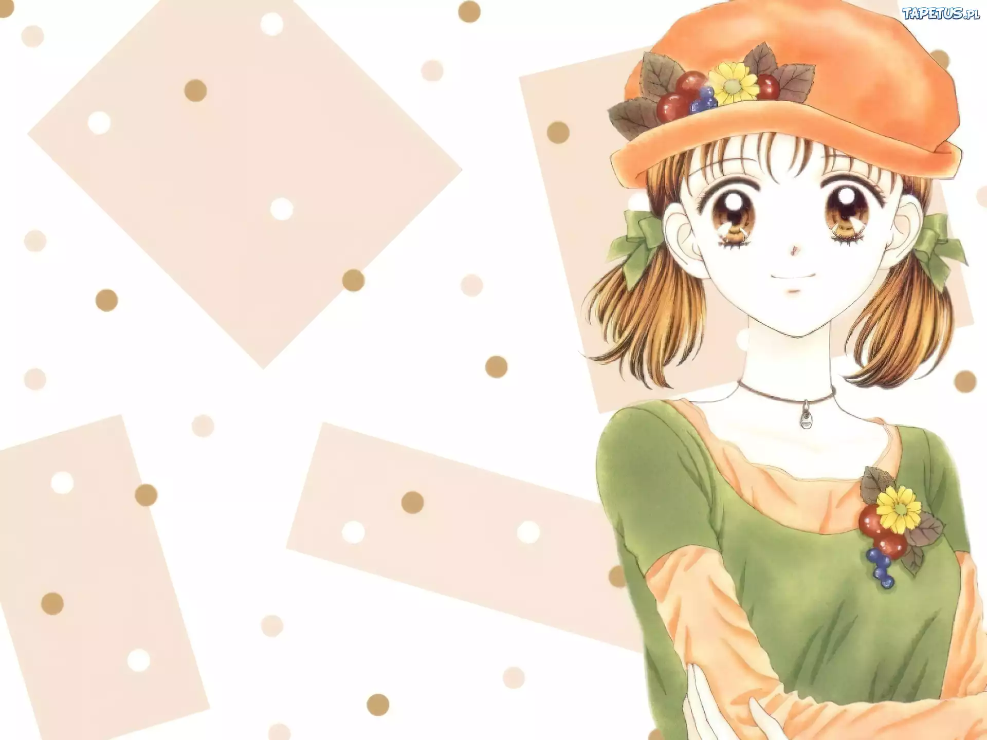 Marmalade Boy, kapelusz, kobieta, oczy