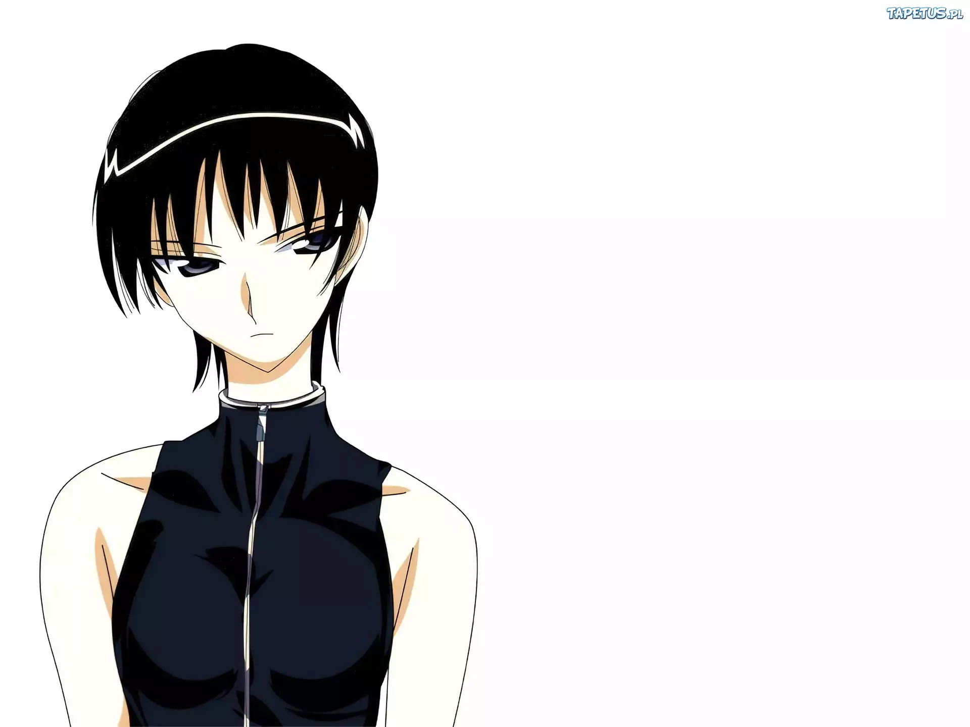 School Rumble, czarny strój