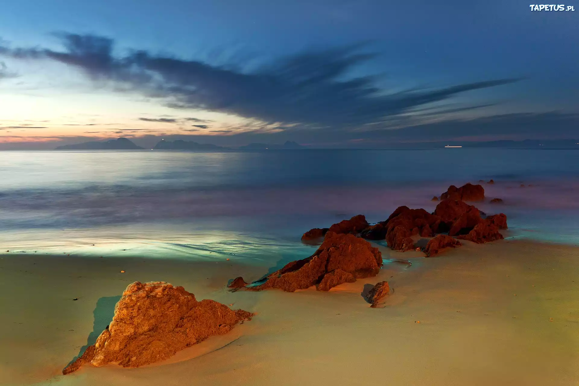 Morze, Plaża, Brzeg, Skały