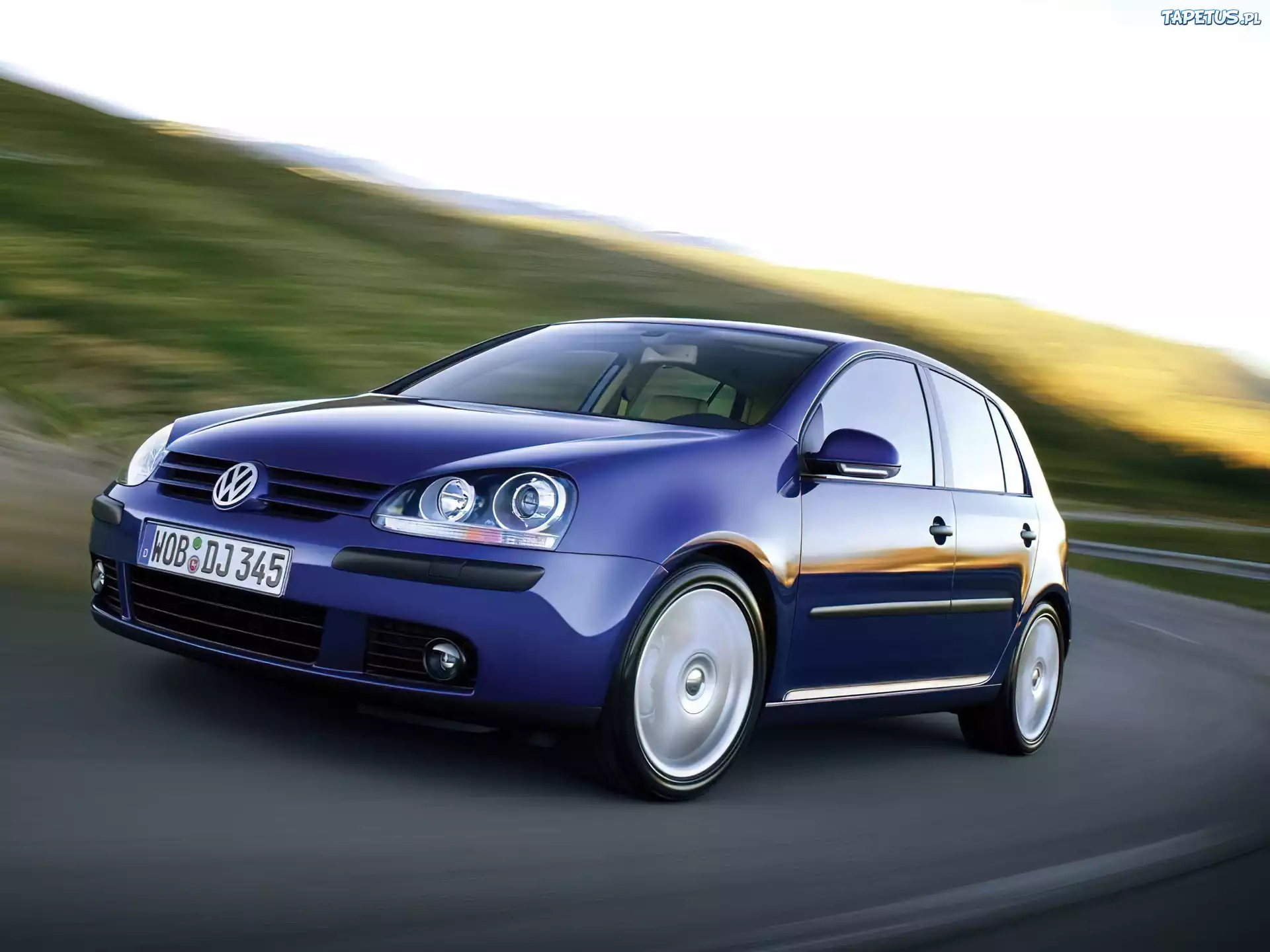 Volkswagen Golf 5, Niebieski