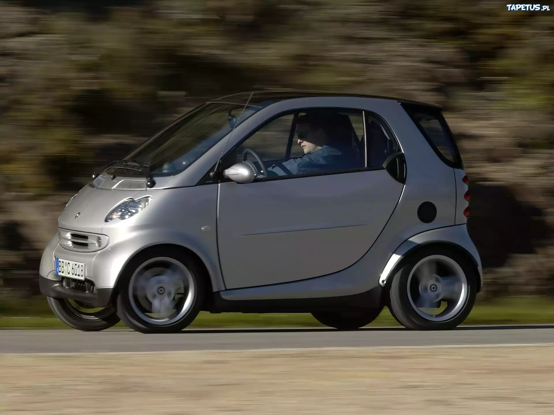 Srebrny, Smart Fortwo