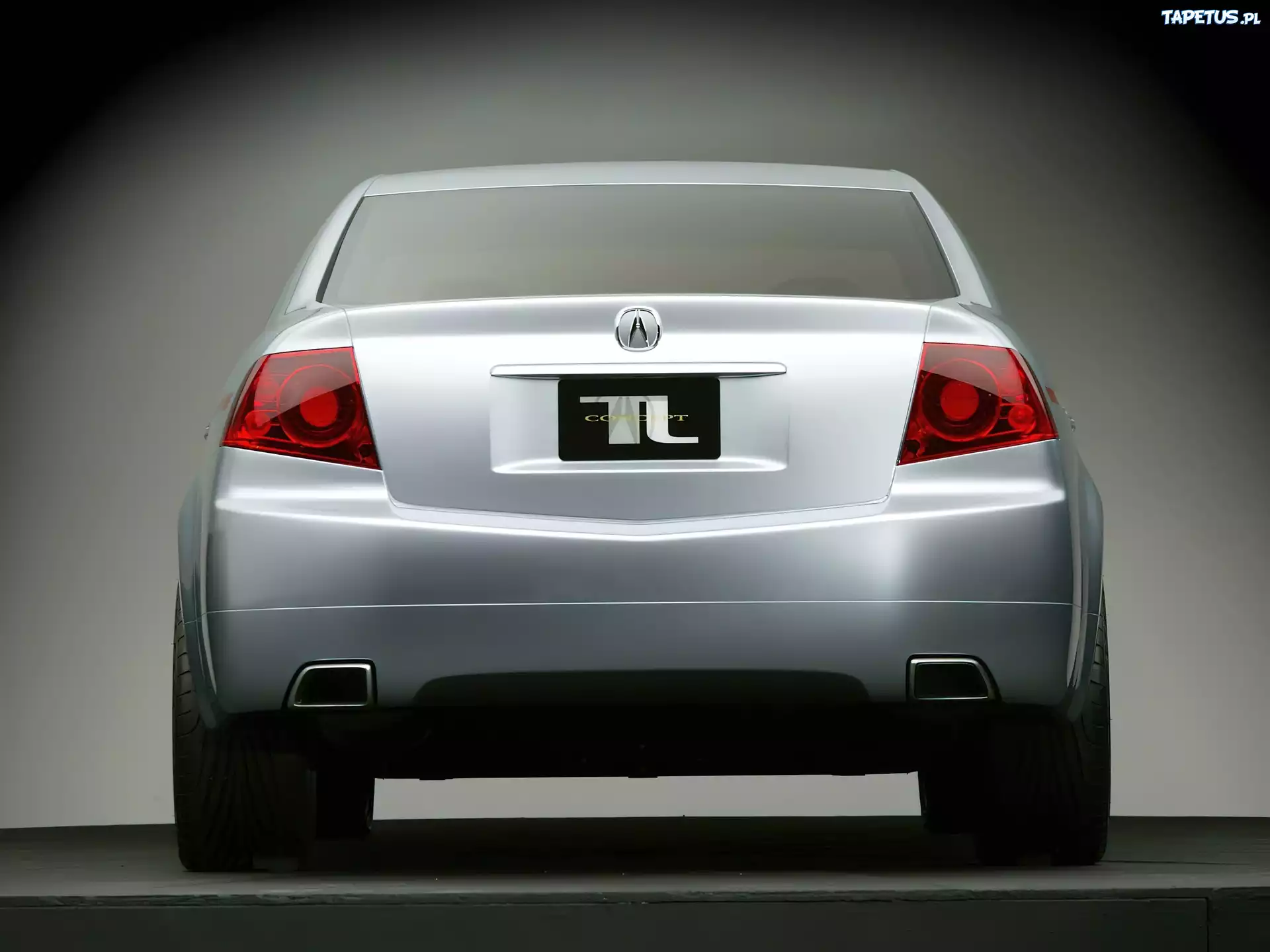 Tył, Acura TL, Wydech