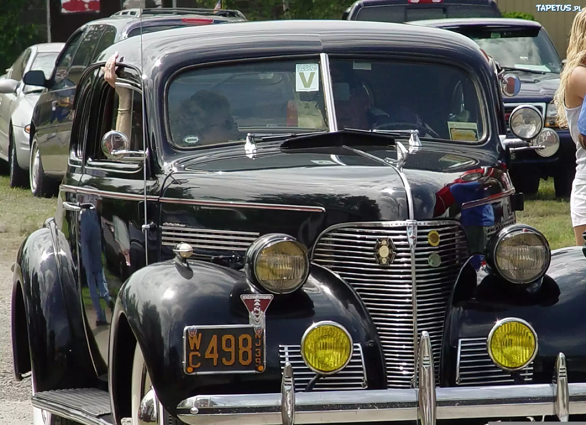 Chevrolet,światła , maska , nadkola