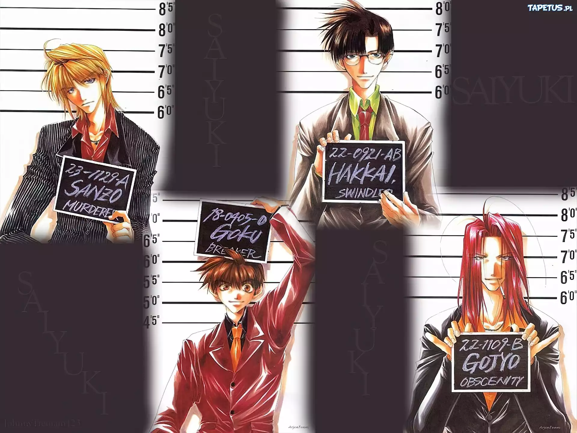Saiyuki, rozpoznanie, lustro