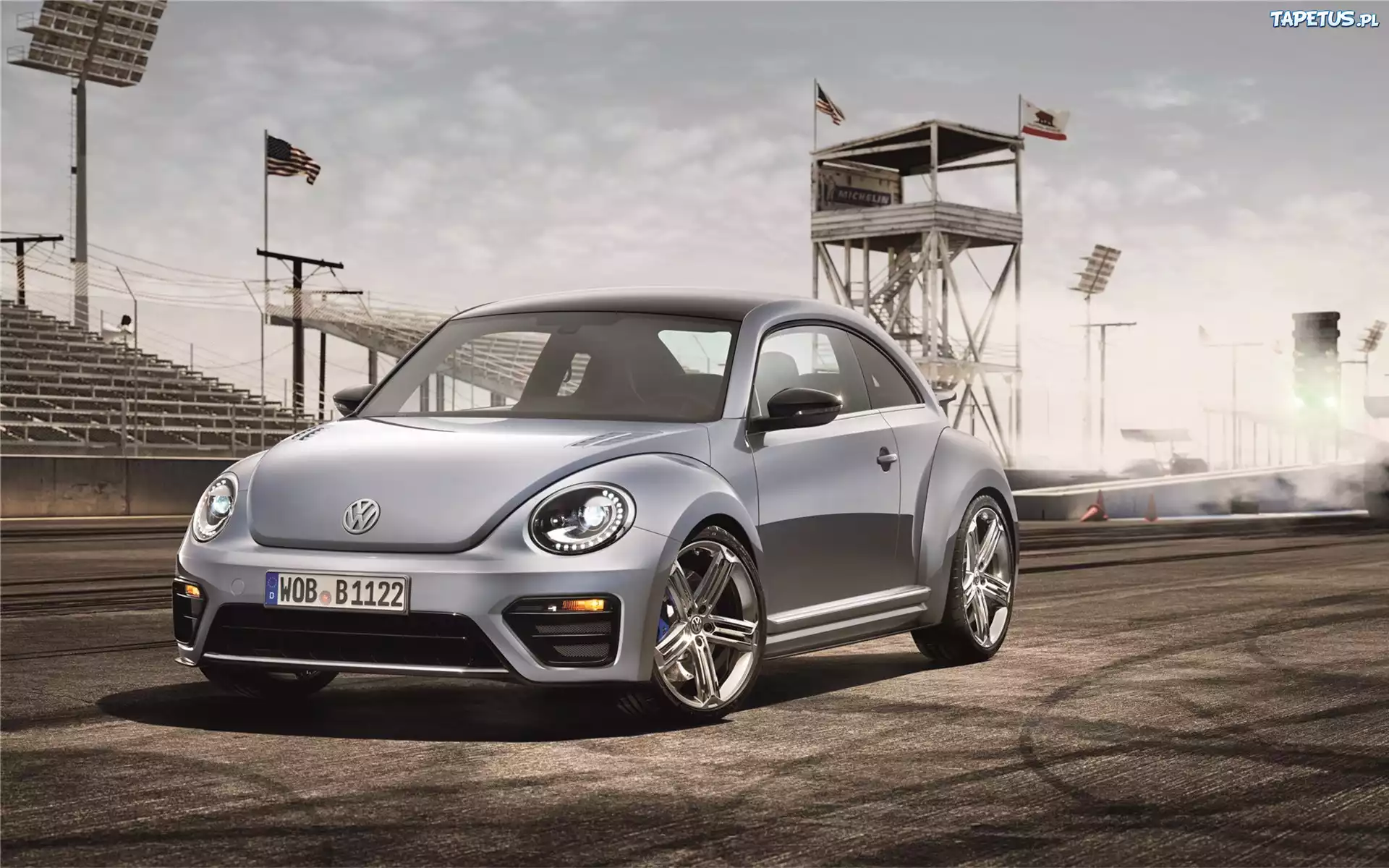 Tor, Trybuna, Volkswagen New Beetle