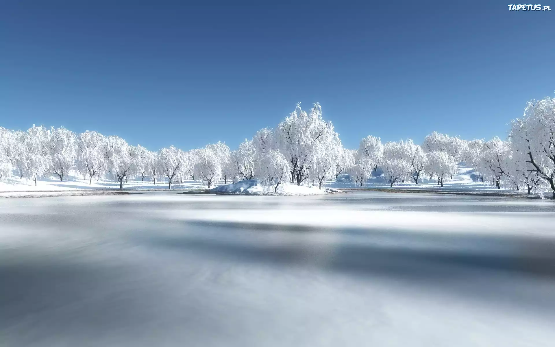Jezioro, Zima