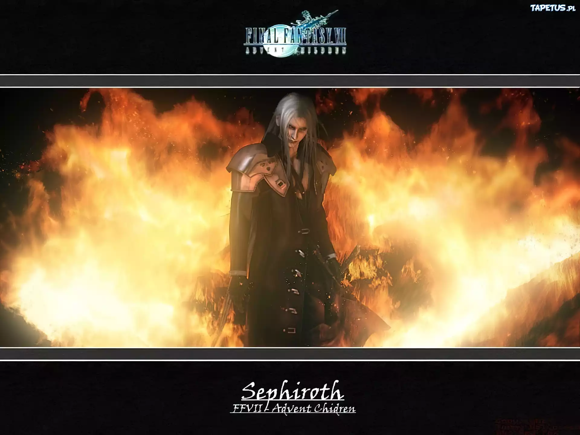 Ff 7 Advent Children, napisy, postać, ogień