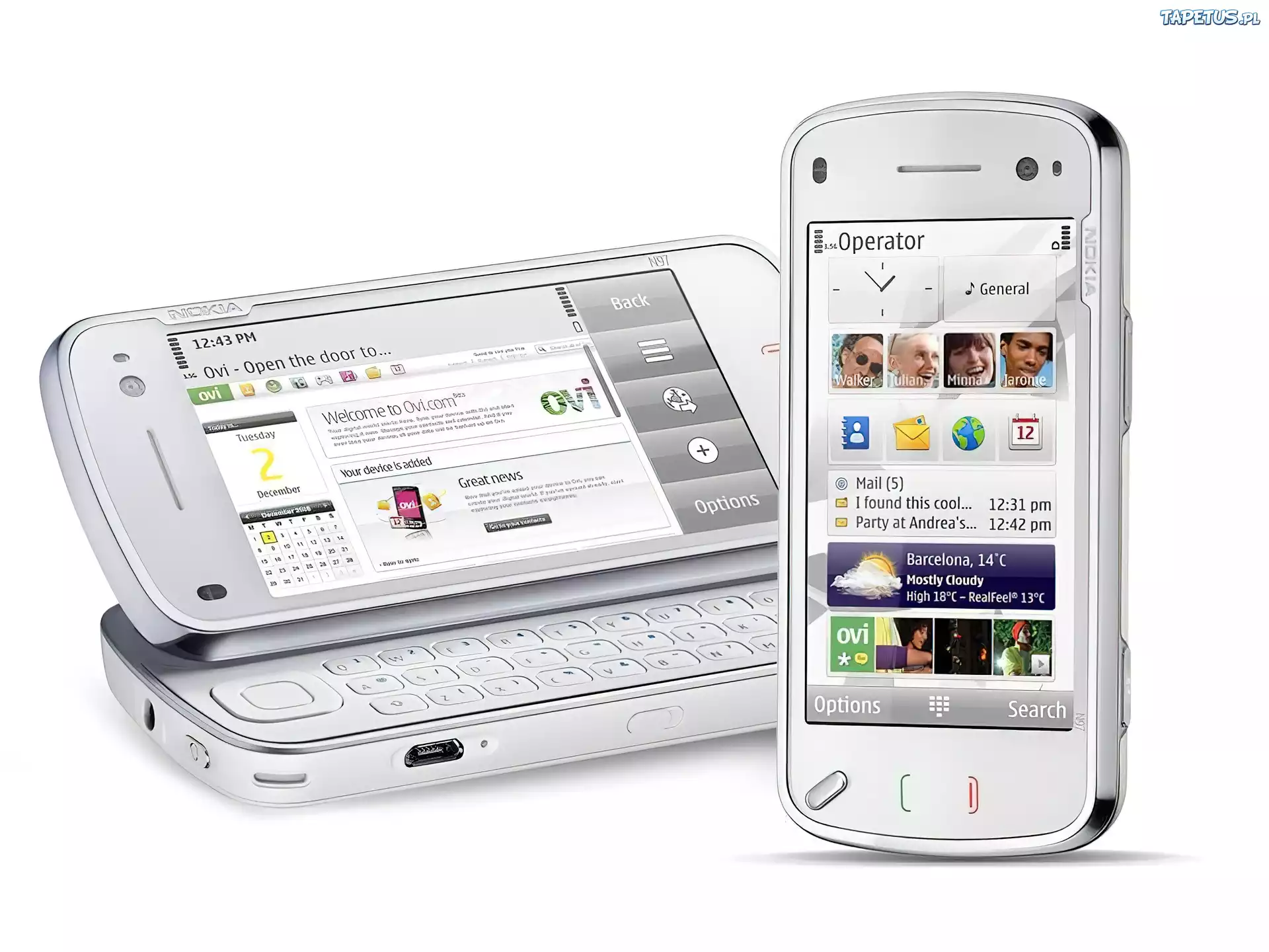 Biała, Nokia N97