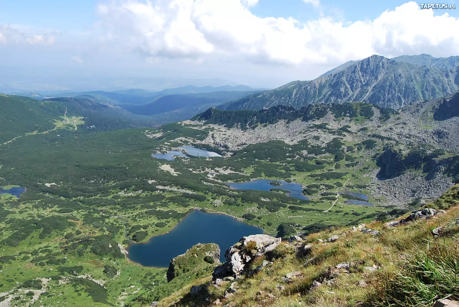 Tatry, Hala Gąsienicowa, Jeziora