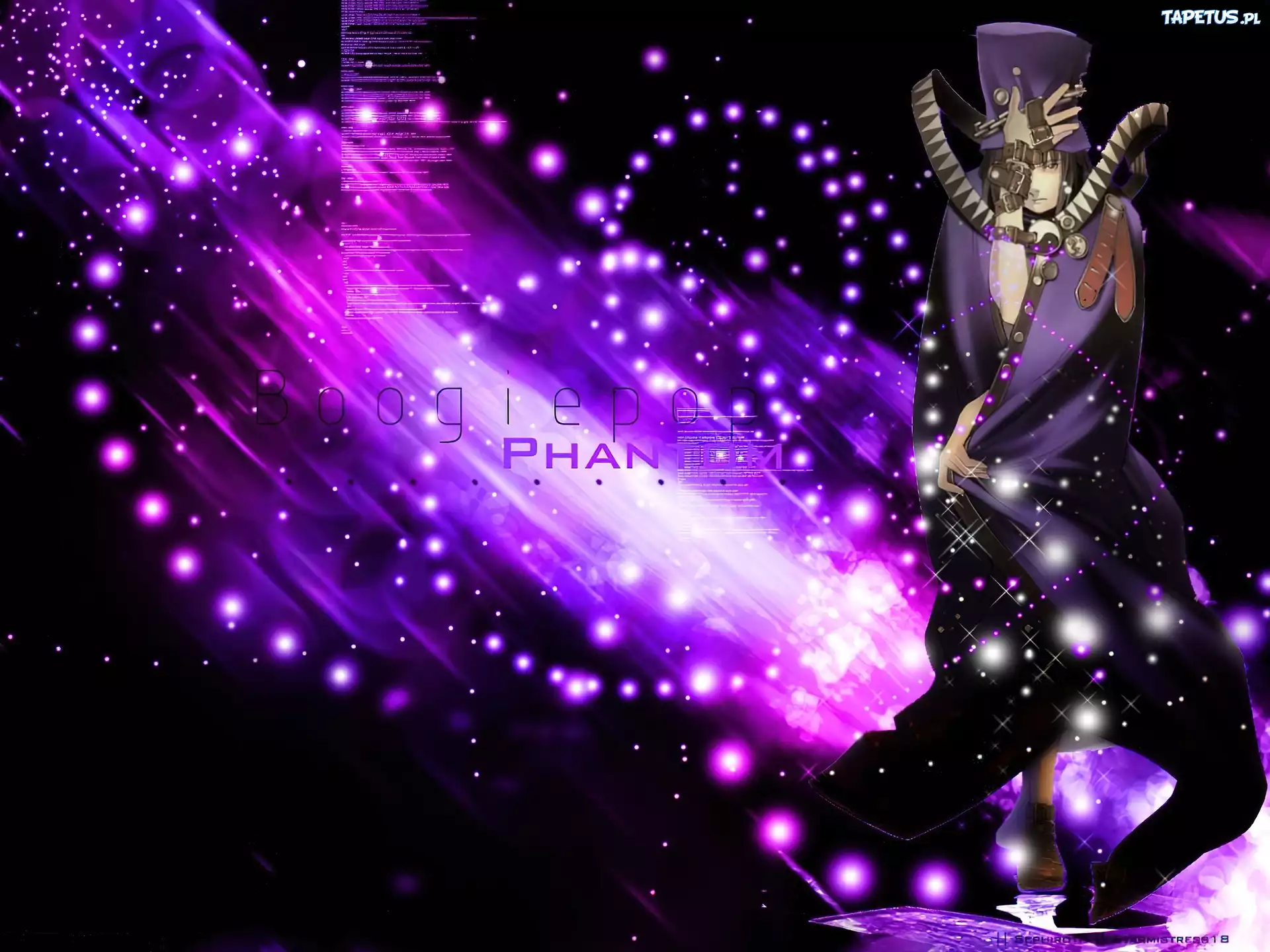 Boogiepop Phantom, disco, postać, szata, taniec