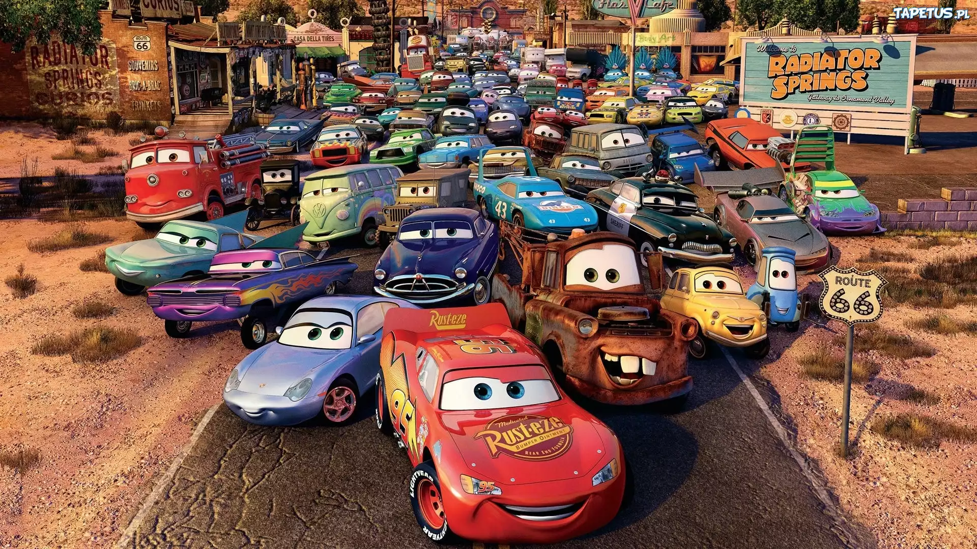 Samochodziki, Bajka, Cars