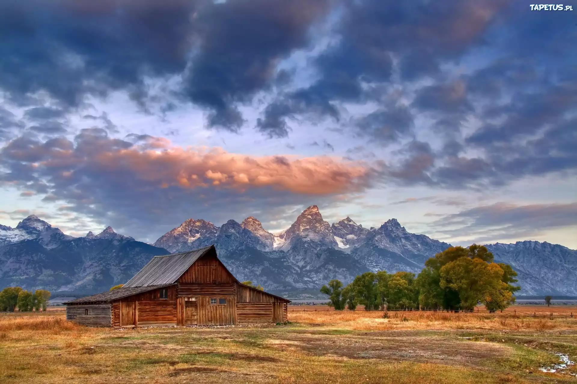Park, Narodowy, Grand, Teton, USA, Wyoming, Góry