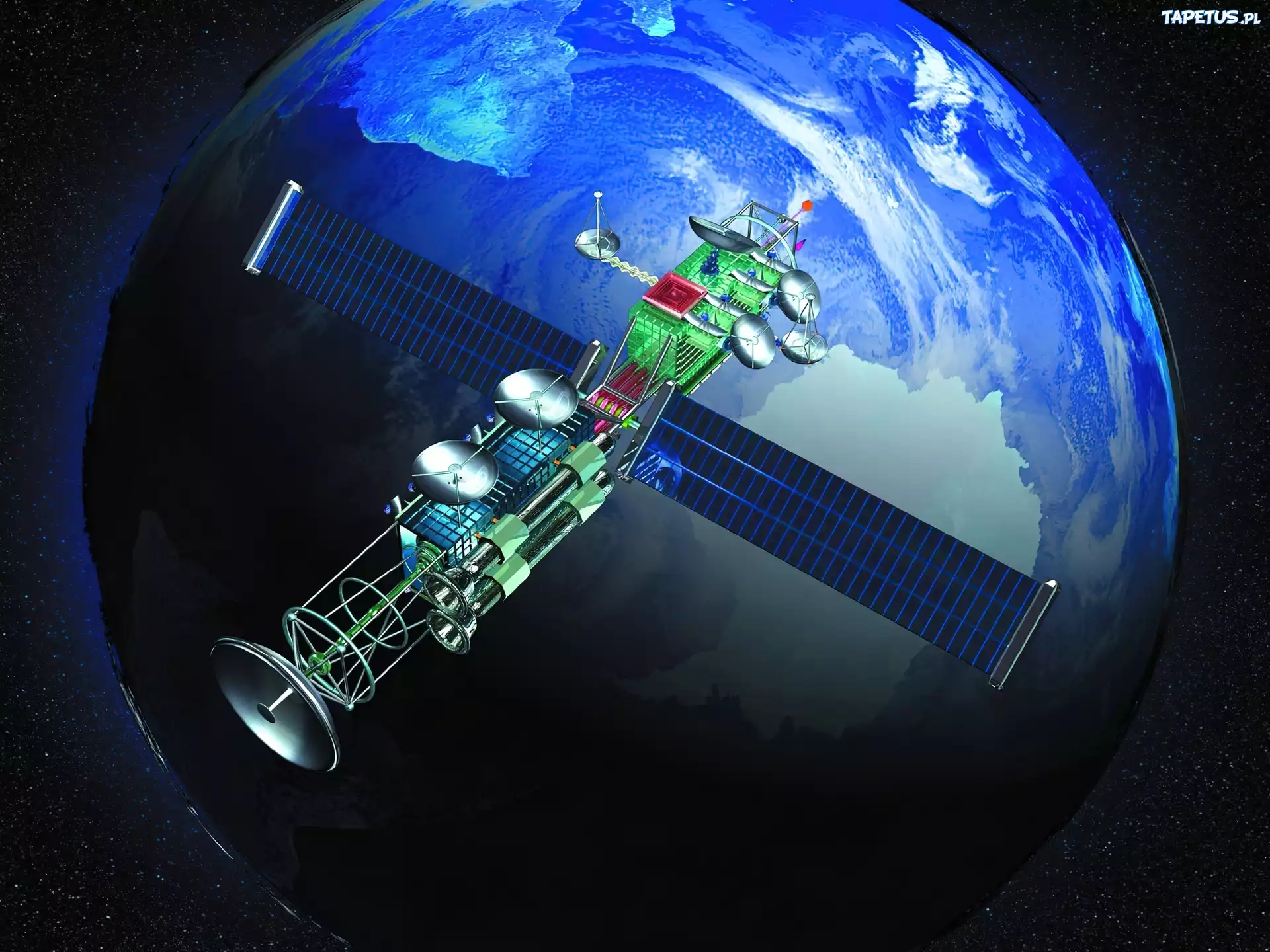 Planeta, Kosmos, Satelita