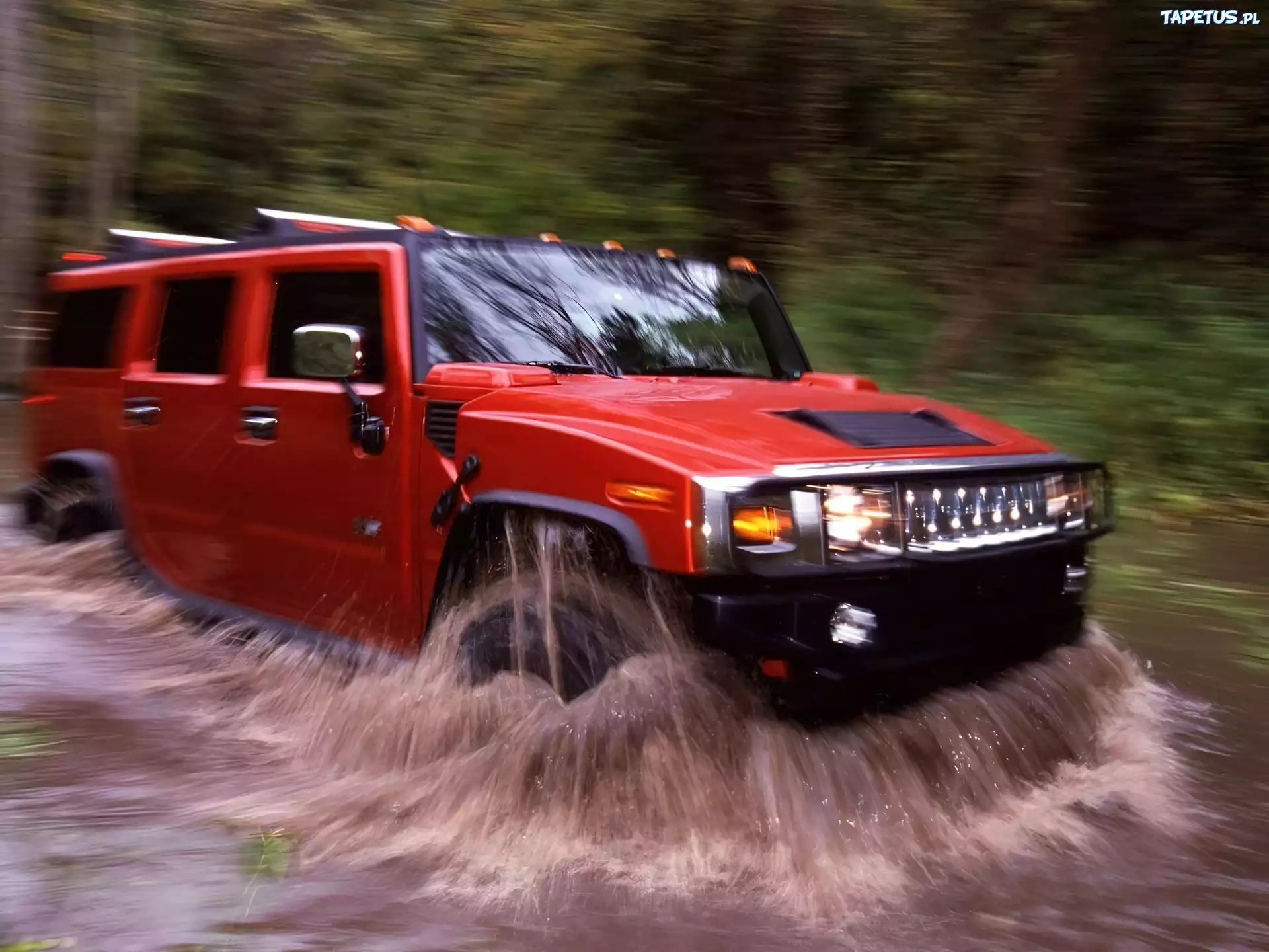 Hummer H3, rzeka
