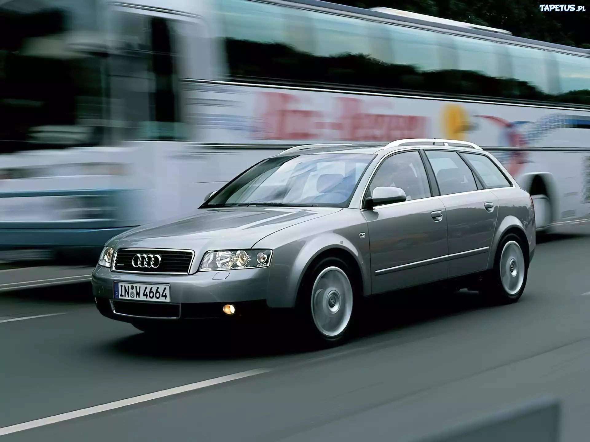 Szary, Metalik, Audi A4, B6
