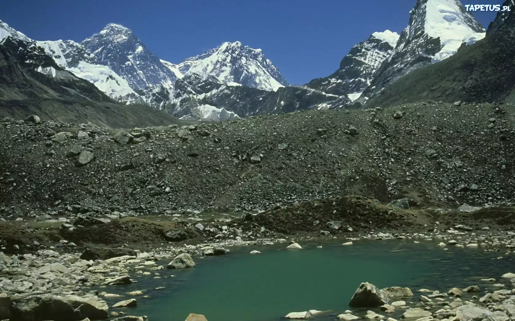 Chiny, Nepal, Mount, Everest, Góry, Sagarmatha, Narodowy, Park