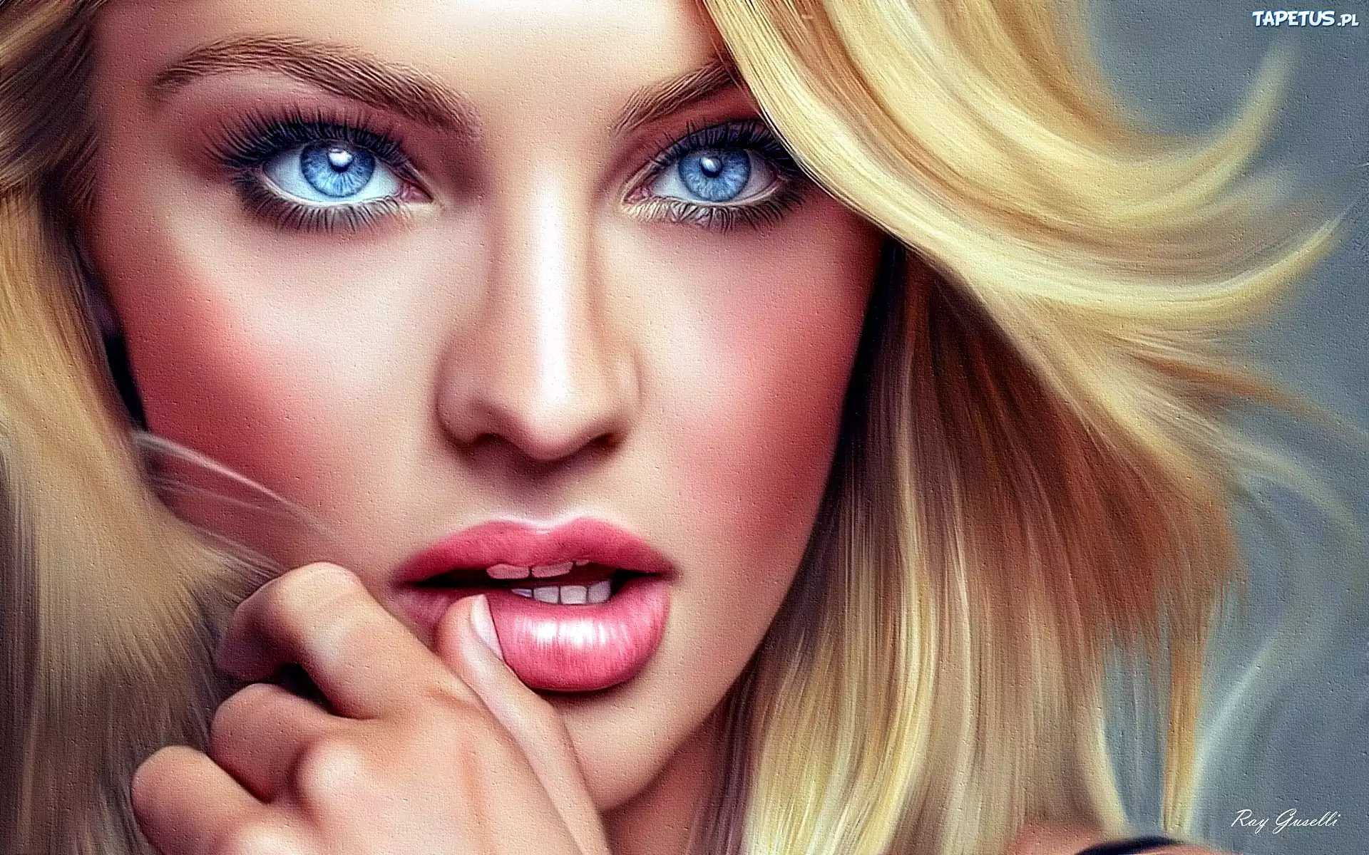 Candice Swanepoel, Blondynka, Makijaż