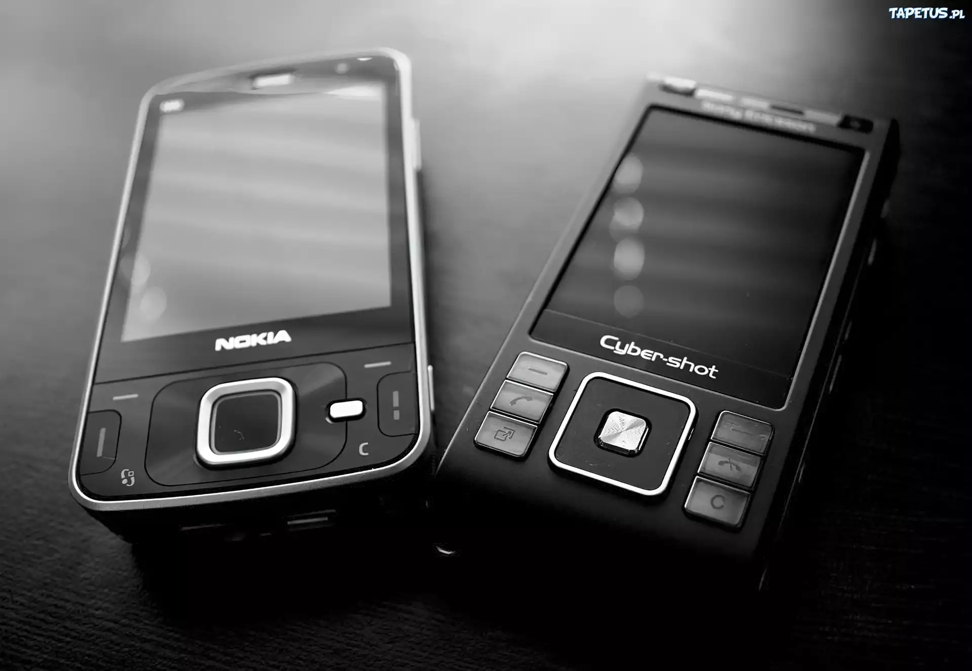 Nokia N96, Sony Ericsson C905, Black, Czarny