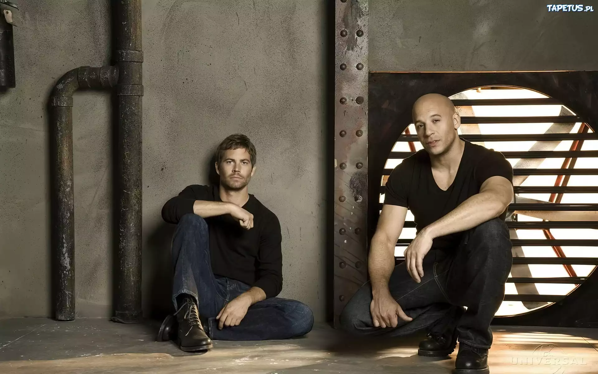 Vin Diesel, Paul Walker, Aktorzy, Wentylator