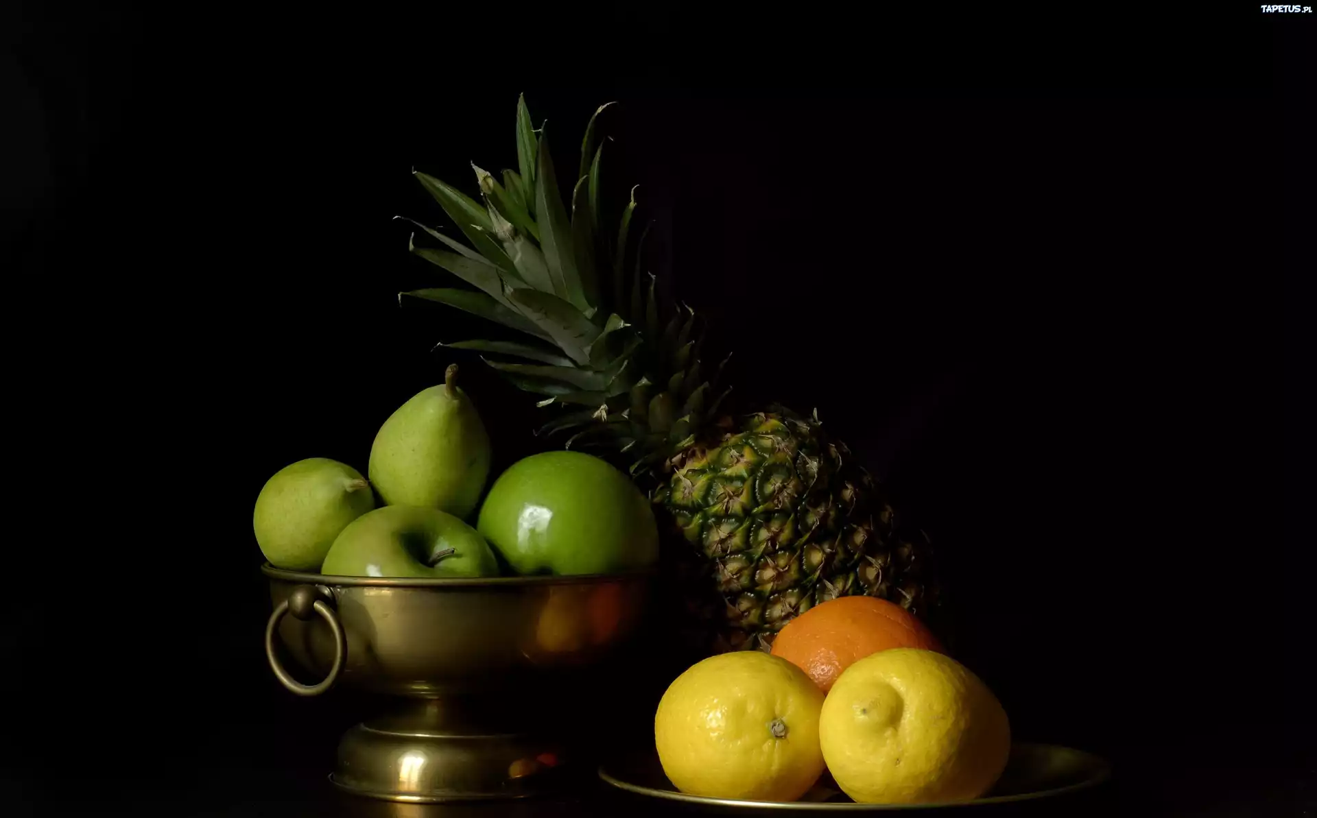 Ananas, Jabłka, Cytrusy