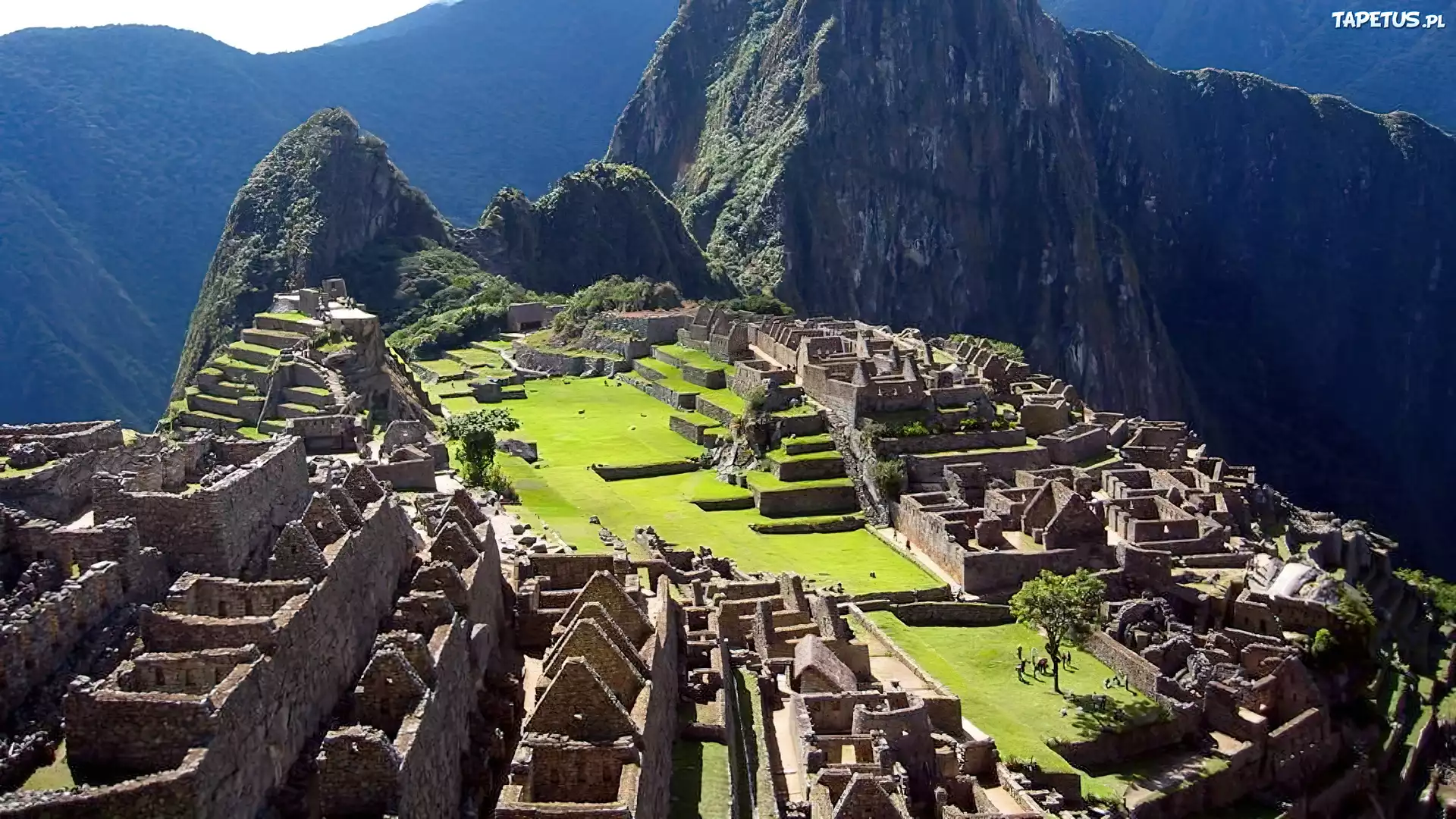 Peru, Machu Picchu, Góry, Ruiny