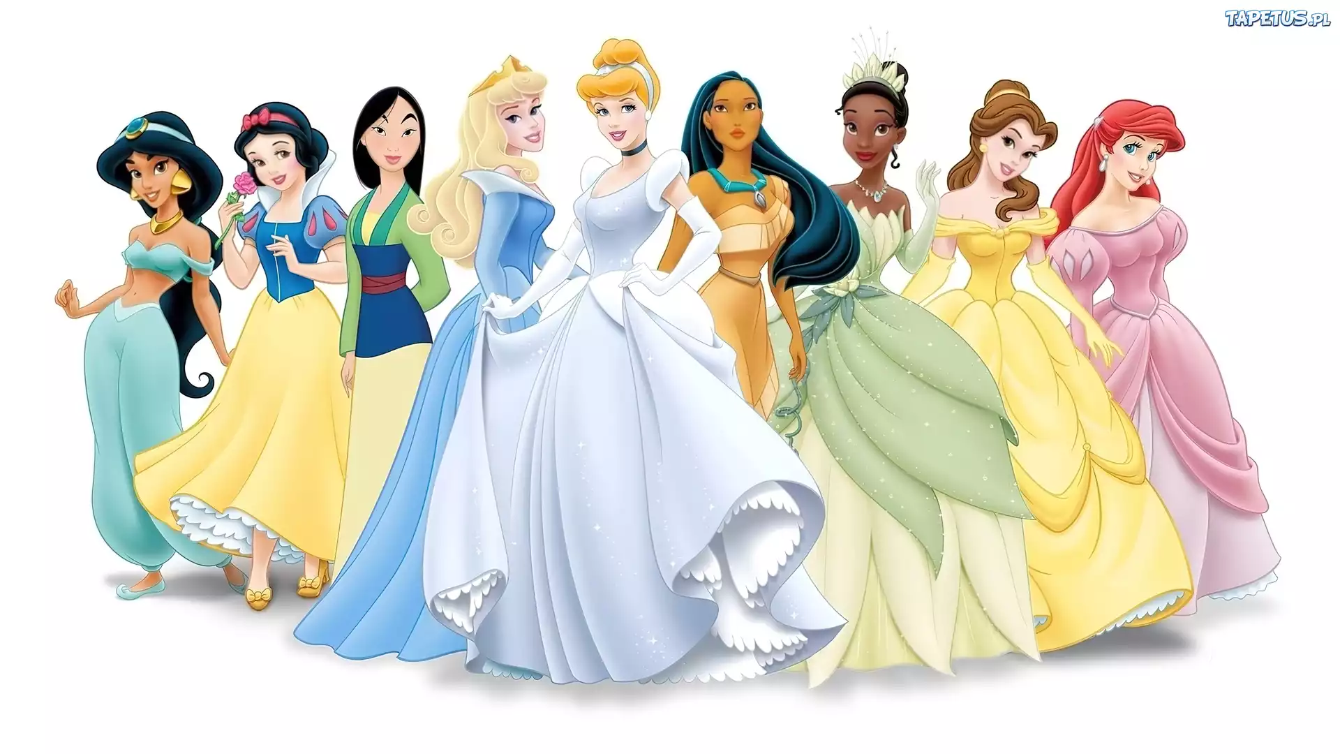 Bohaterki, Księżniczki, Bajek, Disney