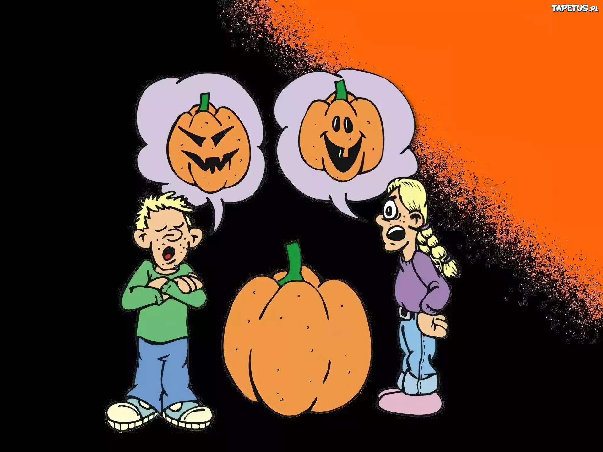 Halloween,dynie