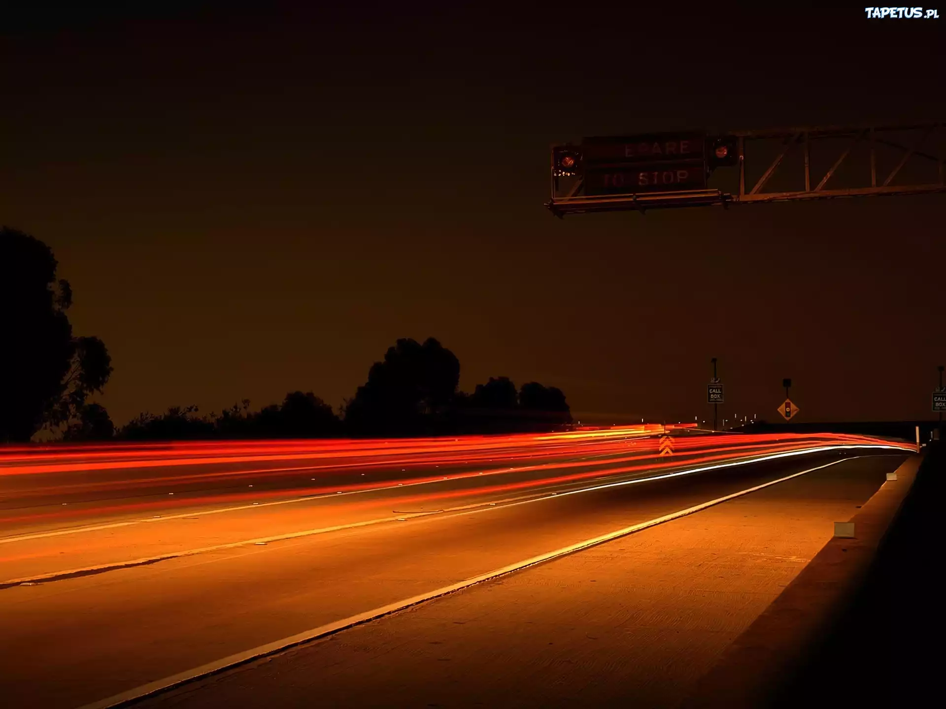 Autostrada, Noc, Oświetlenie