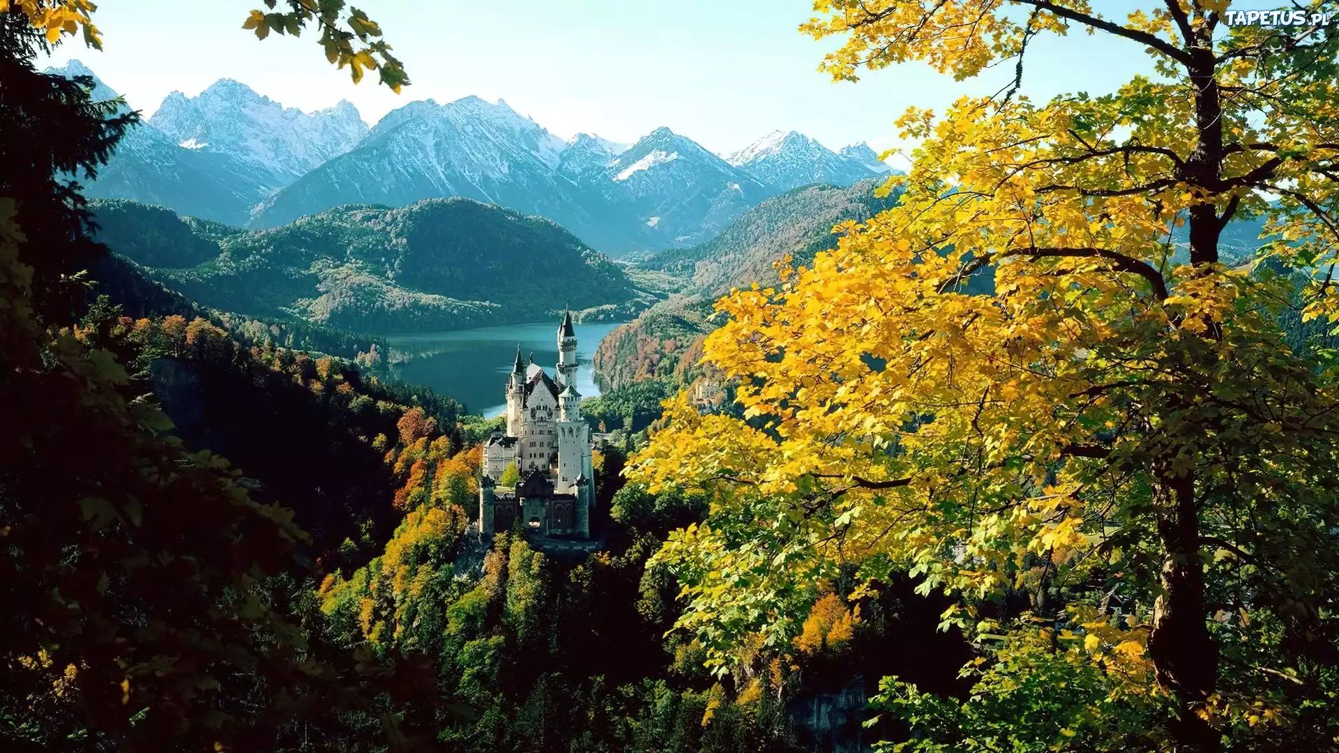 Bawaria, Niemcy, Zamek, Neuschwanstein