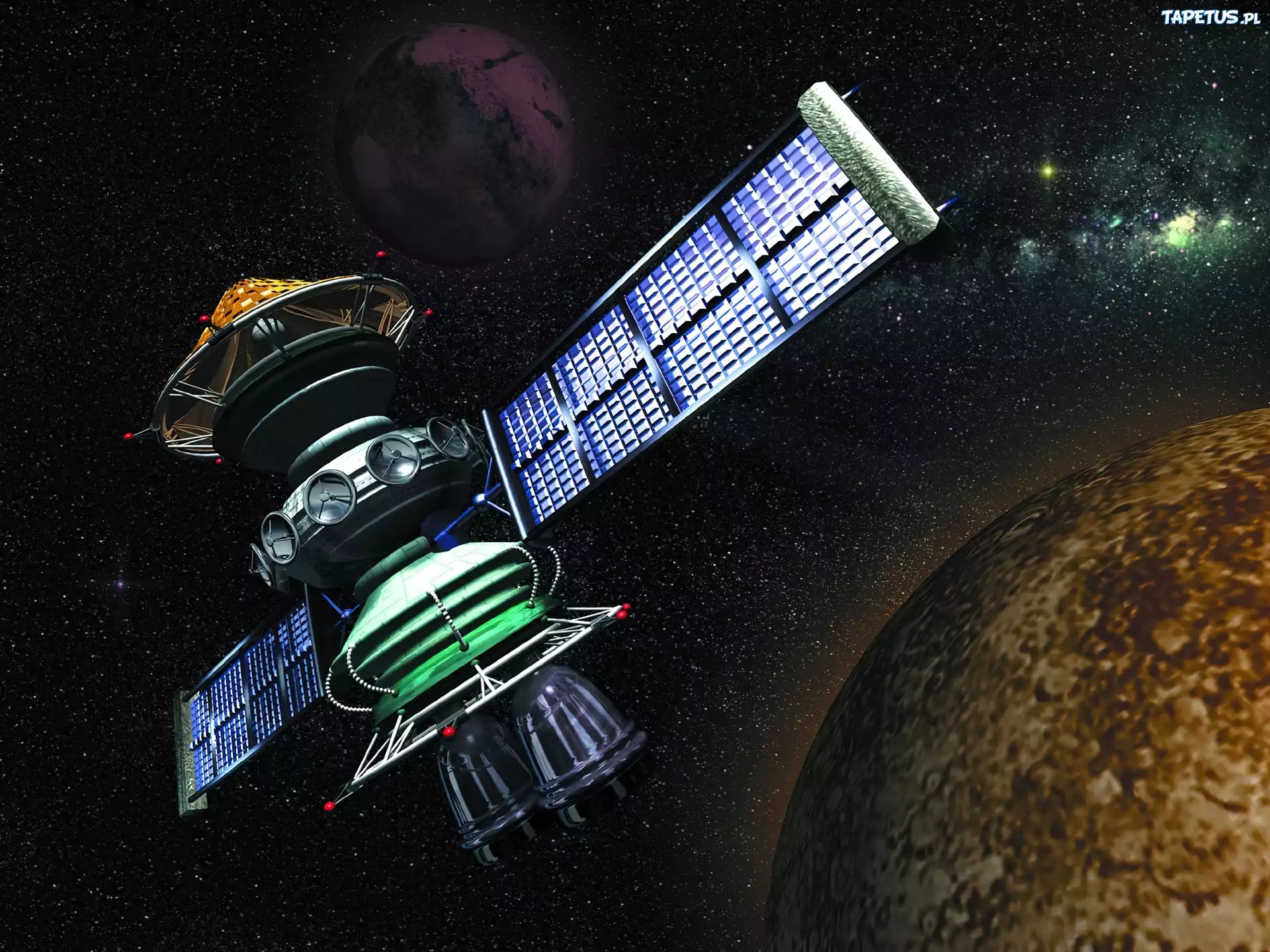 Satelita, Kosmos