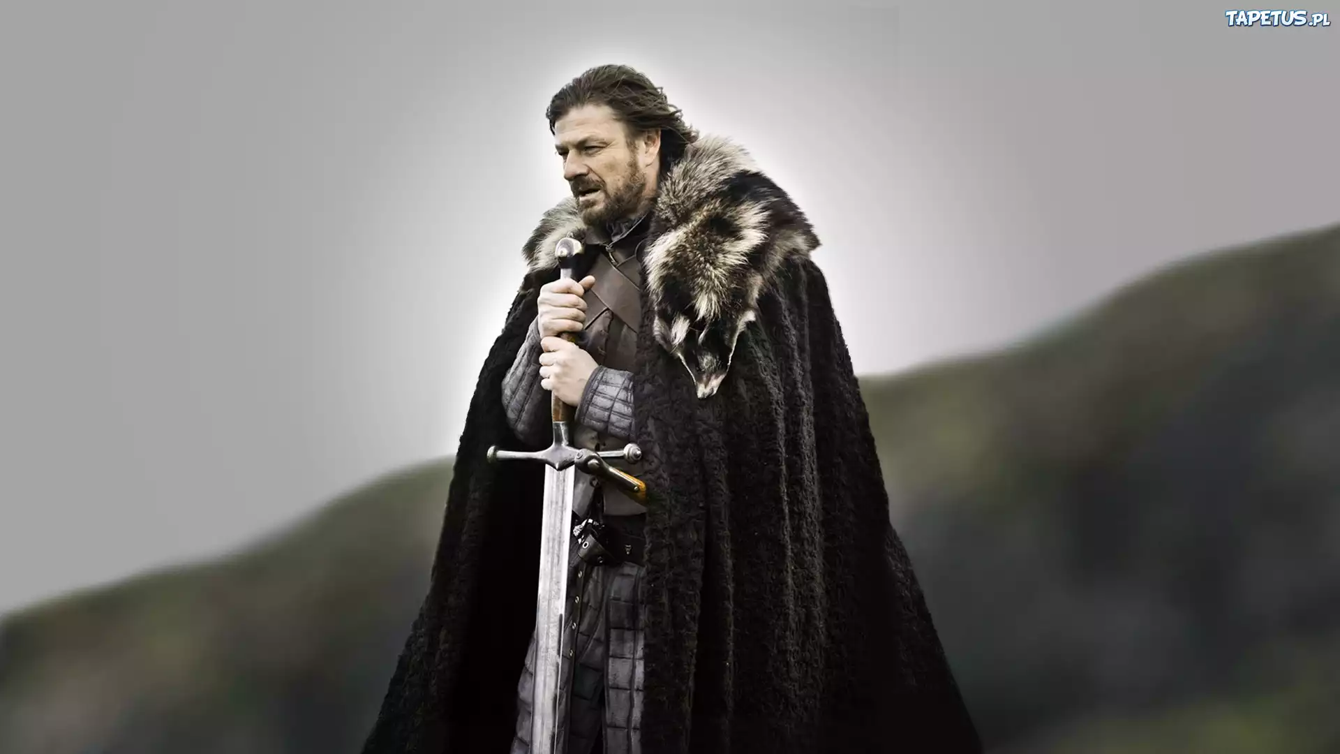 Gra O Tron, Sean Bean, Miecz, Płaszcz